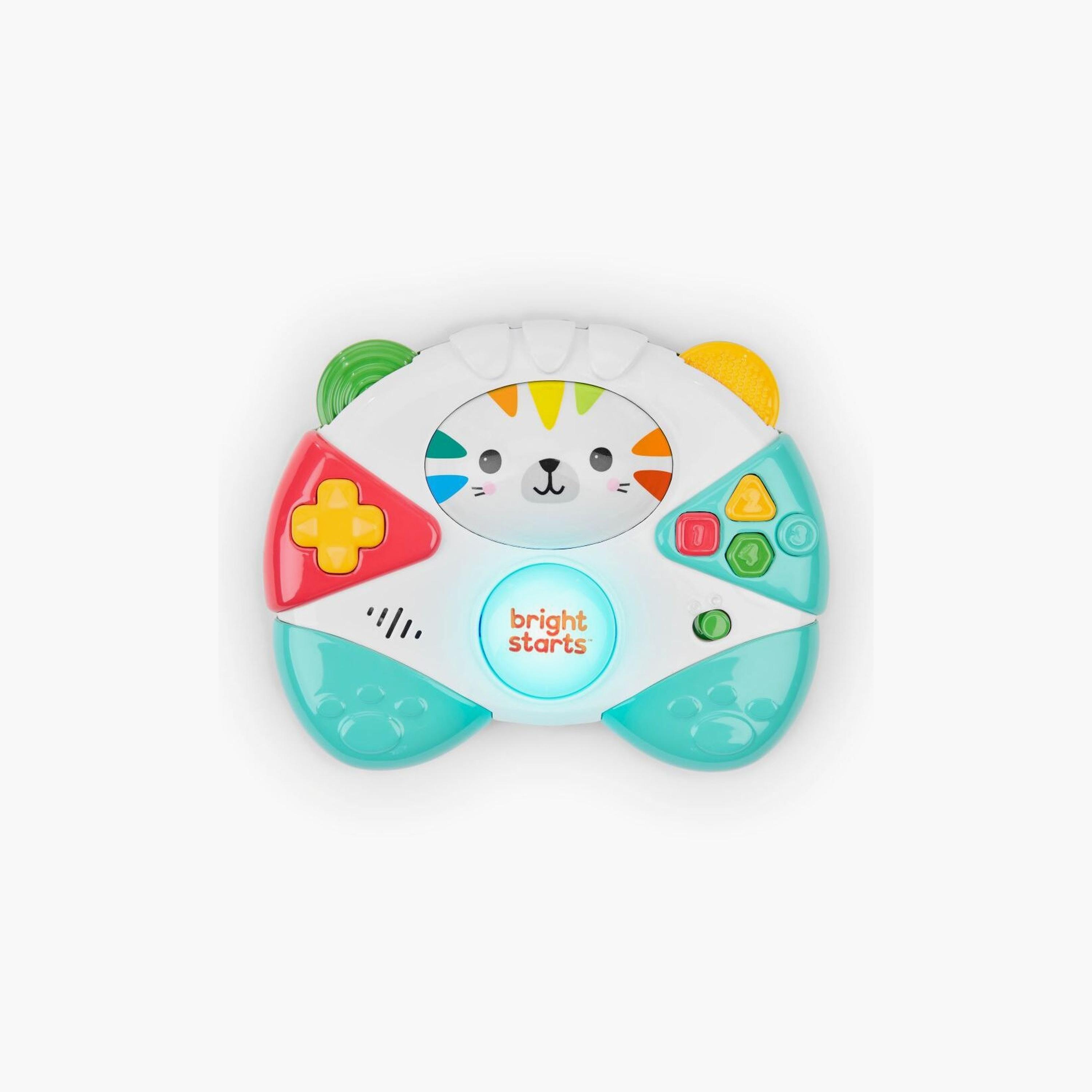 Bright Starts Gamer Buddy Game Controller Toy with 20+ Sounds & Rattles-toys-babyandtoddlertoys-rattlesandteethers-image-1