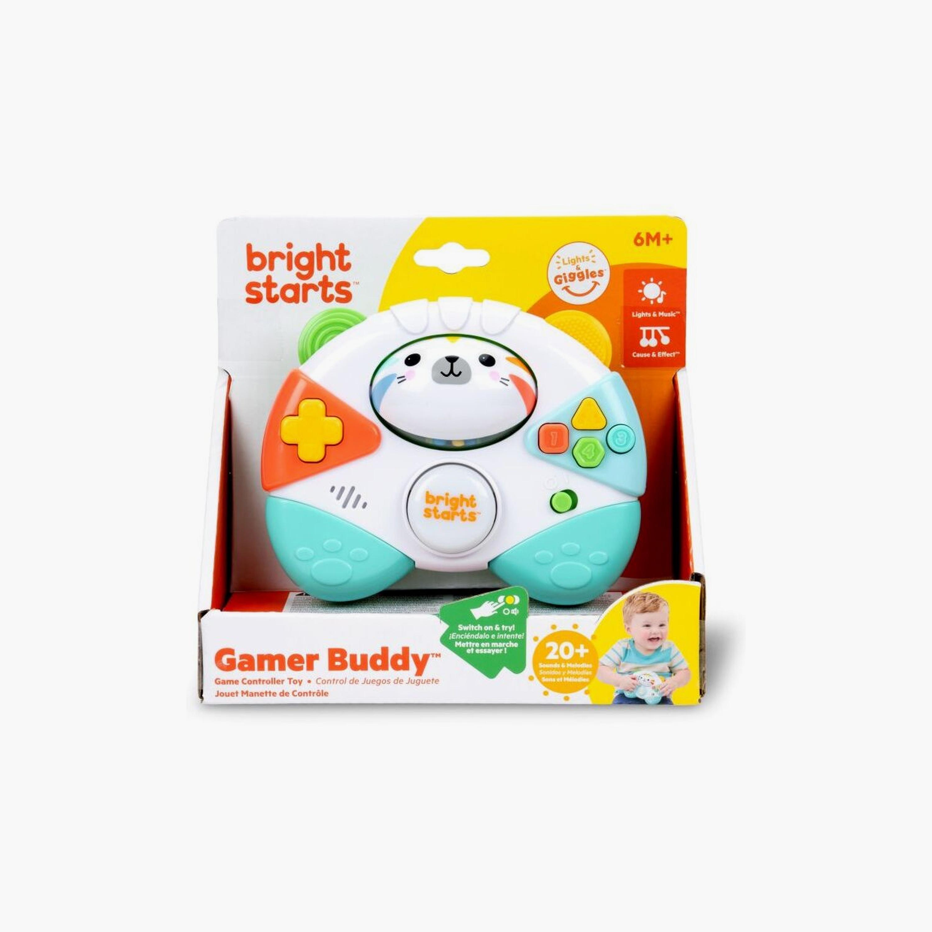 Bright Starts Gamer Buddy Game Controller Toy with 20+ Sounds & Rattles-toys-babyandtoddlertoys-rattlesandteethers-image-2