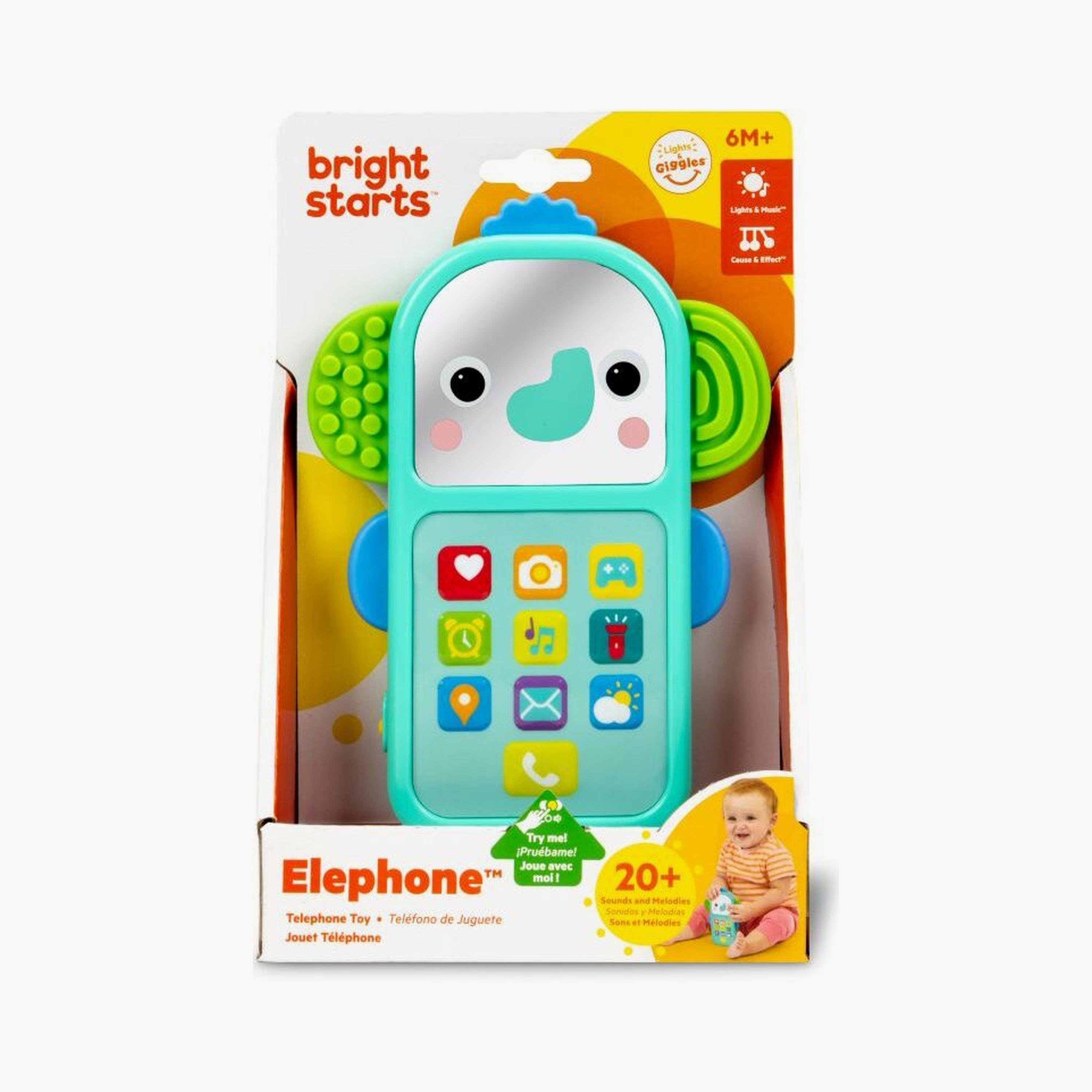 لعبة هاتف موسيقية إيليفون من برايت ستارتس-toys-babyandtoddlertoys-lightsandmusicaltoys-image-2