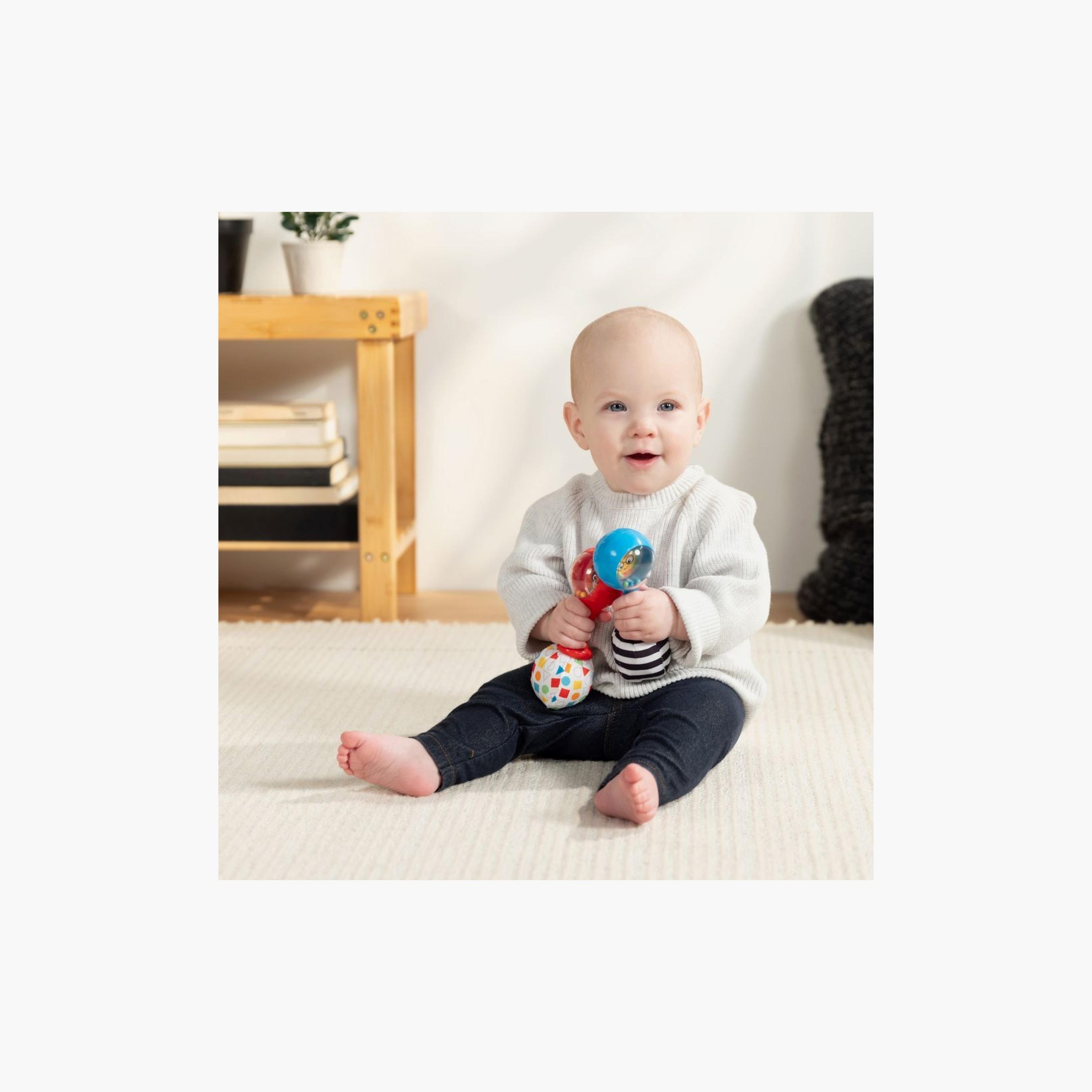 مجموعة ماراكاس لعب شيك آند جروف من قطعتين من بيبي آينشتاين-toys-educational-musicaltoys-image-7