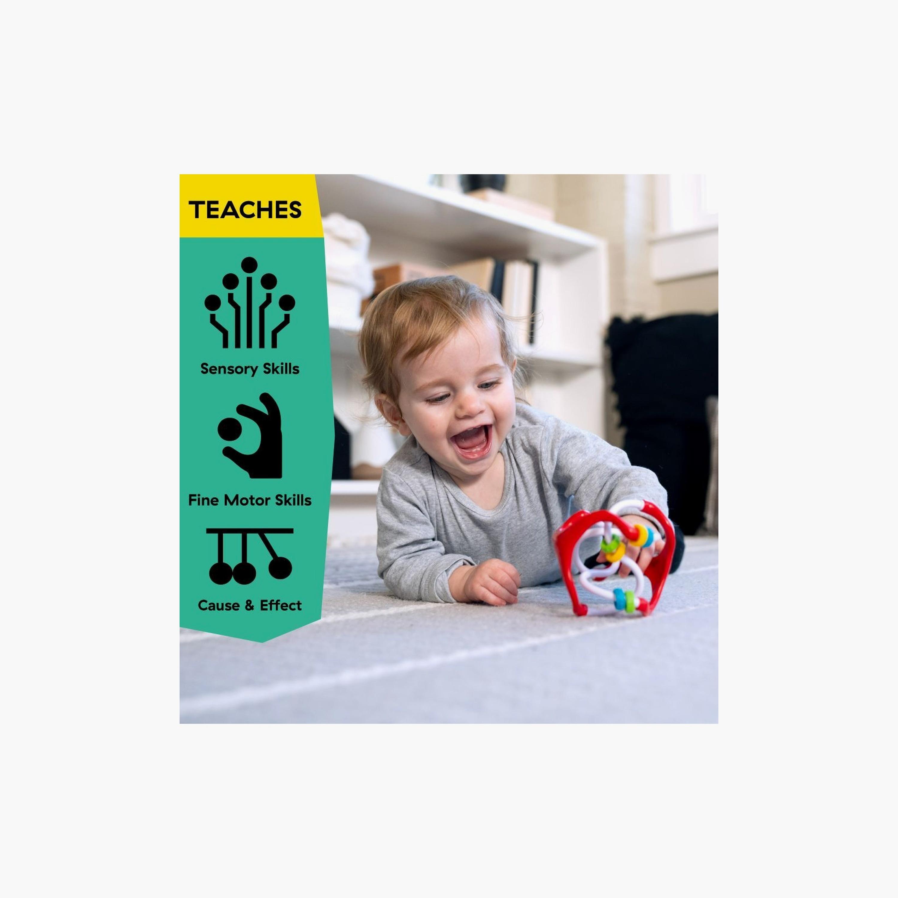 كرة حسية سلايد آند سويرل من بيبي آينشتاين-toys-babyandtoddlertoys-learningtoys-image-3