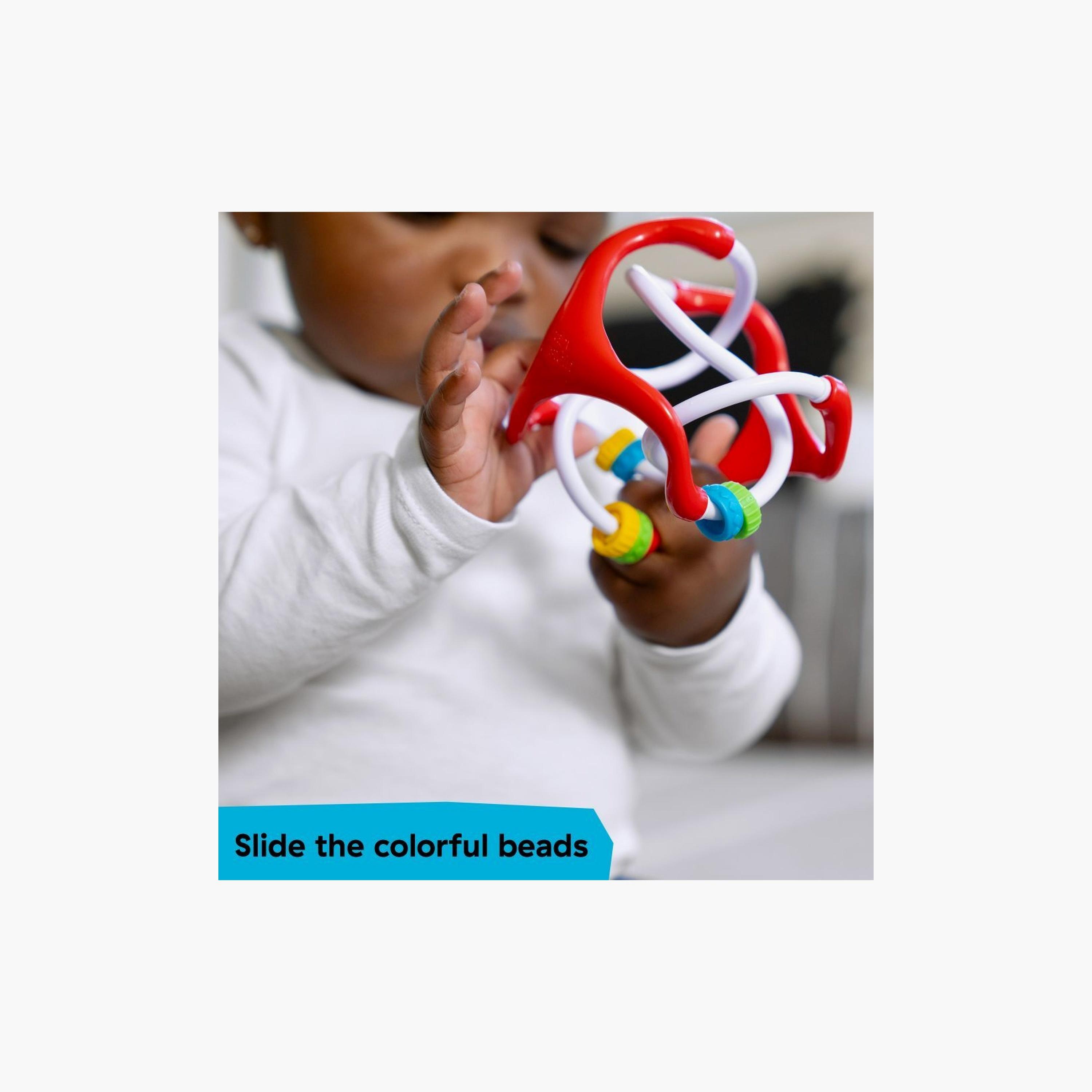 كرة حسية سلايد آند سويرل من بيبي آينشتاين-toys-babyandtoddlertoys-learningtoys-image-4