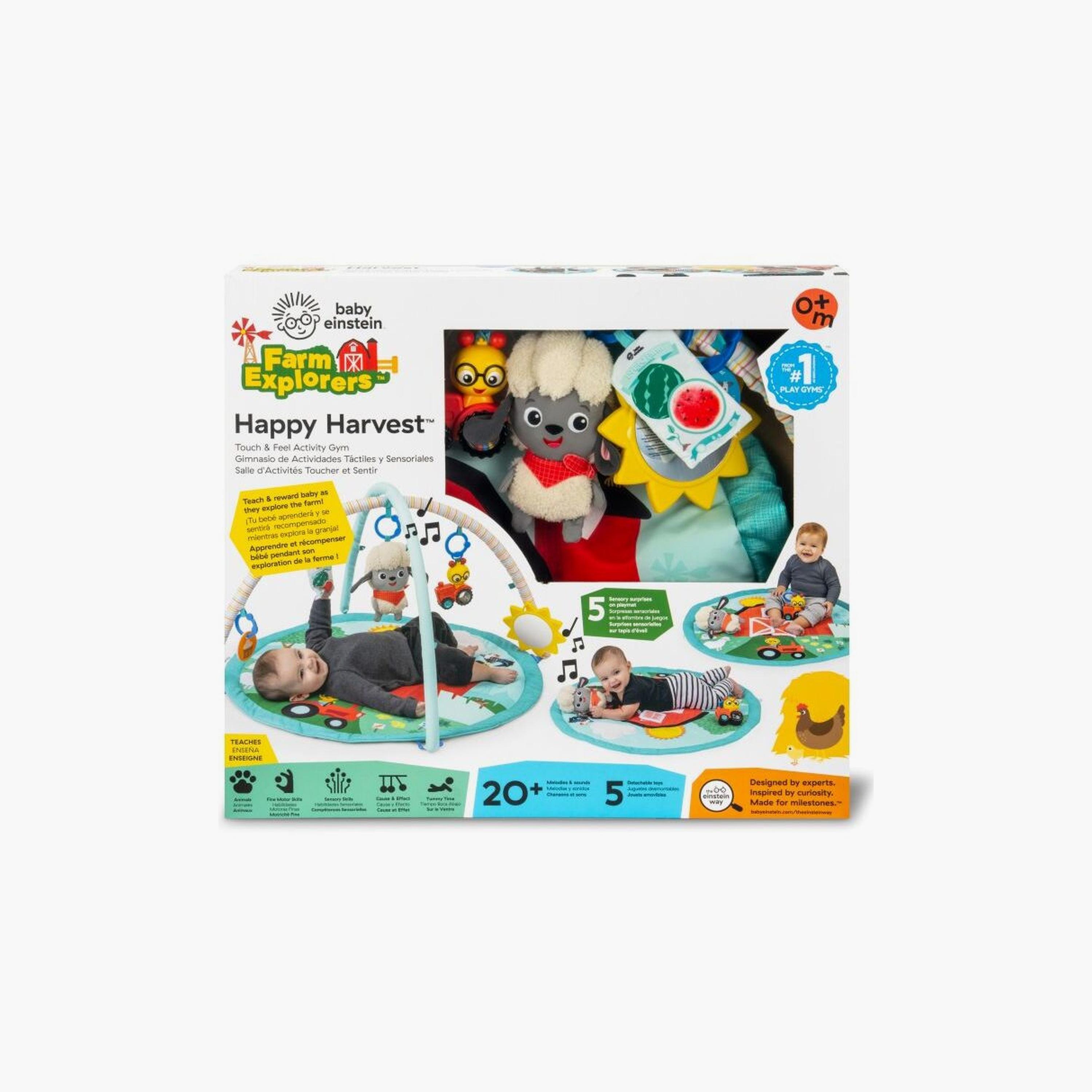 Baby Einstein Happy Harvest Touch & Feel Activity Gym-baby-infantactivity-playgyms-image-7