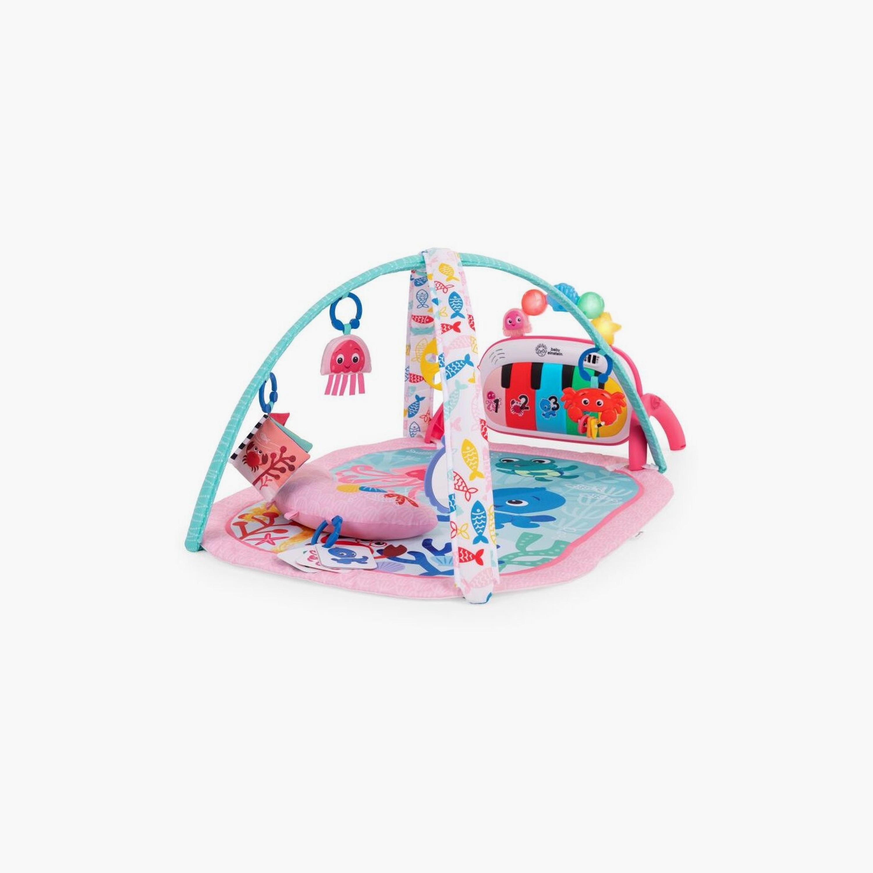Baby Einstein 4-in-1 Kickin’ Tunes Jellyfish Jamboree Discovery Gym-baby-infantactivity-playgyms-image-1