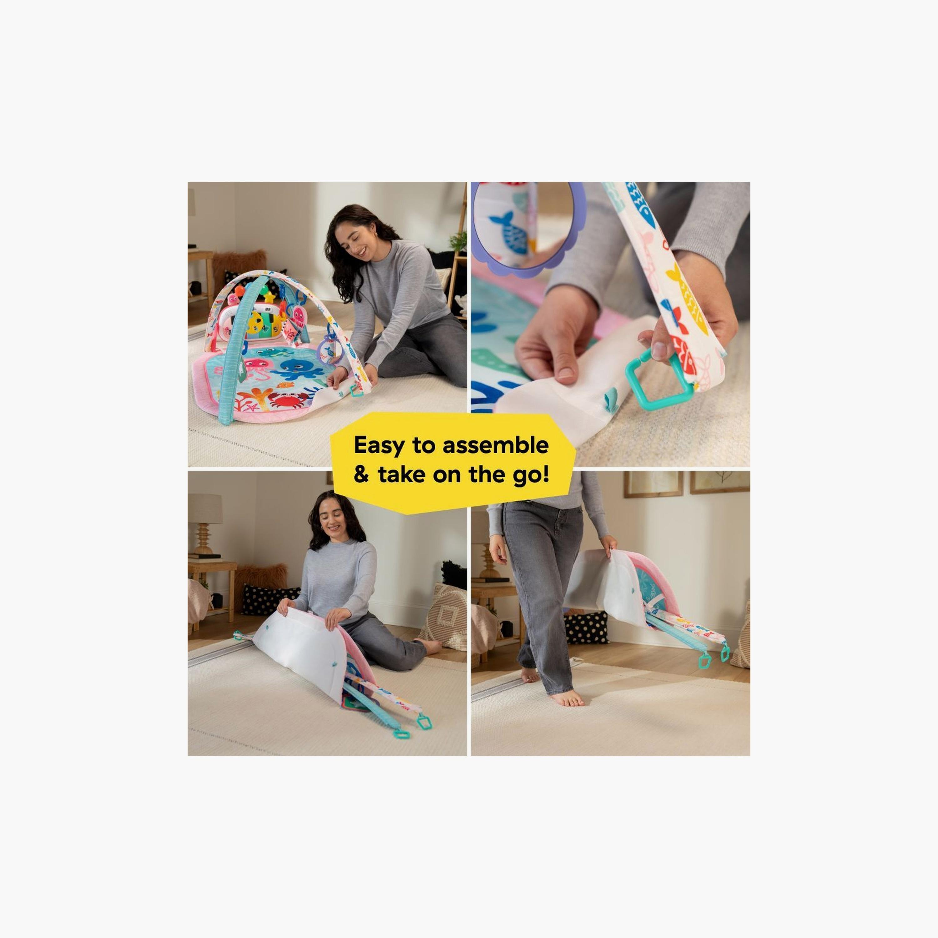 Baby Einstein 4-in-1 Kickin’ Tunes Jellyfish Jamboree Discovery Gym-baby-infantactivity-playgyms-image-7