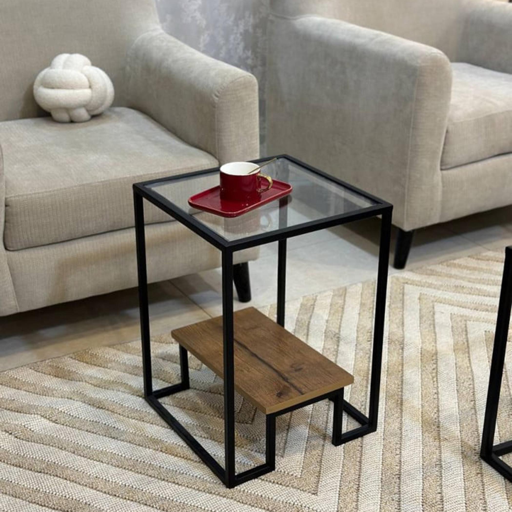 Glass Top 5-Piece Table Set-furniture-livingroom-coffeetables-image-2