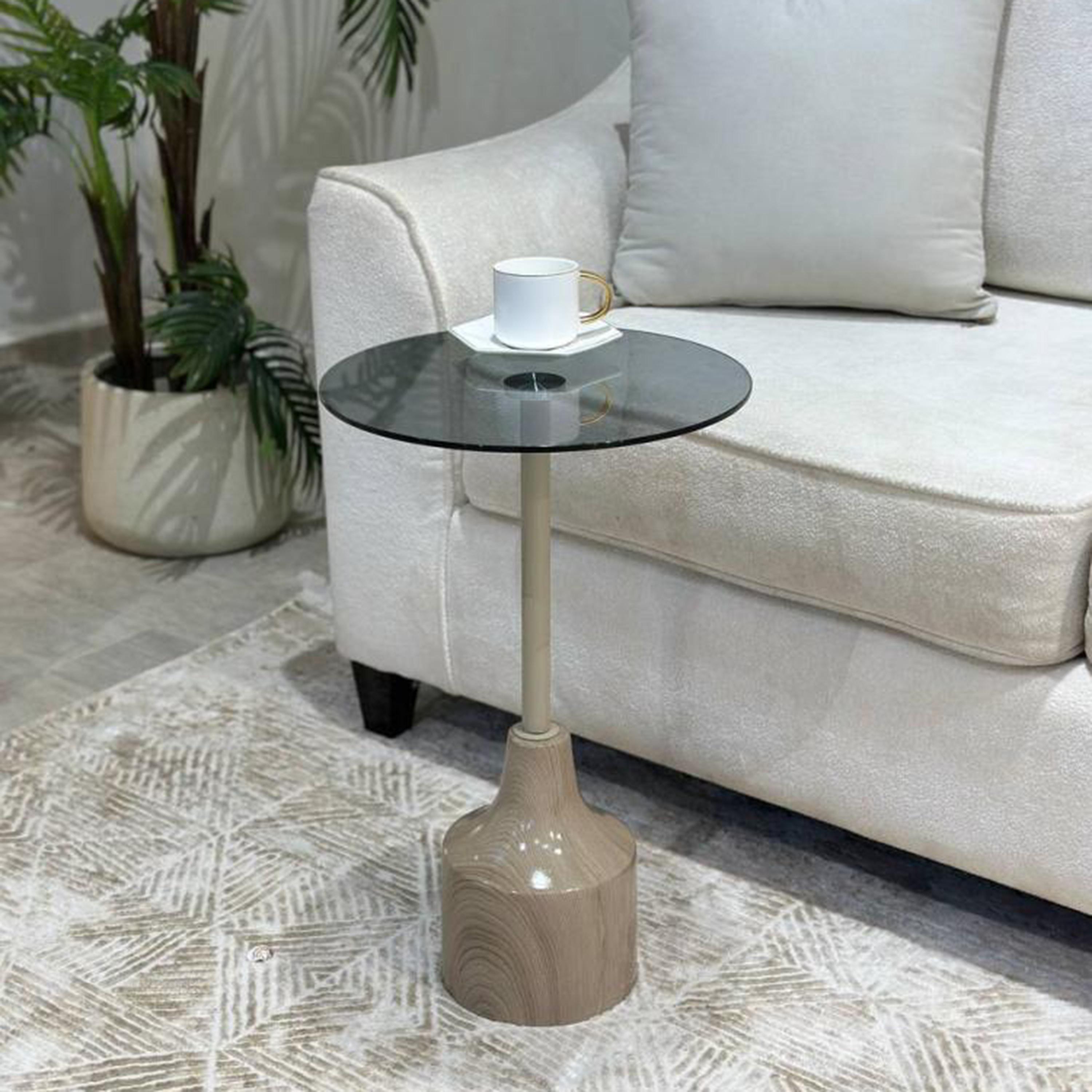 Glass Top Side Table-furniture-livingroom-sideandendtables-image-1