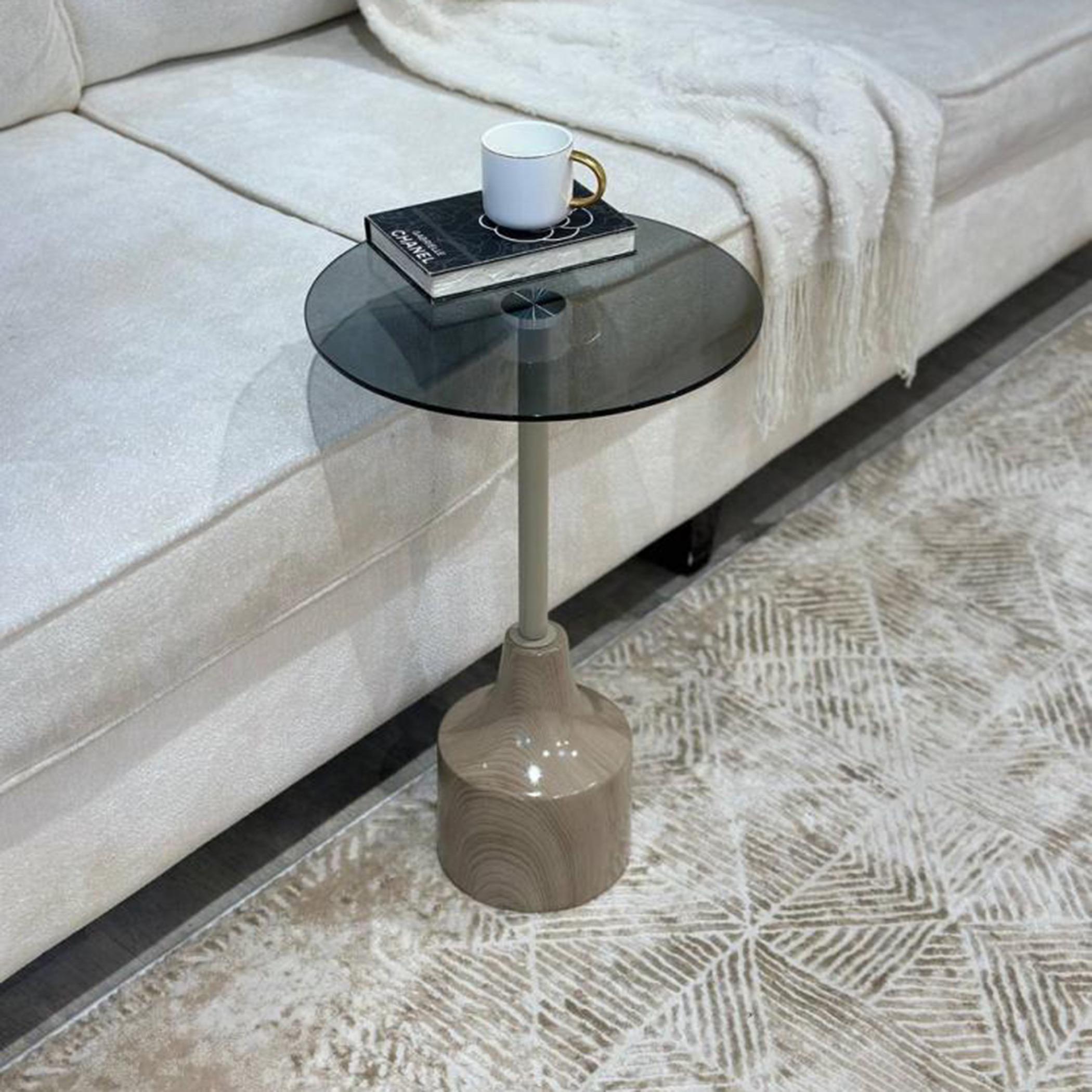 Glass Top Side Table-furniture-livingroom-sideandendtables-image-2