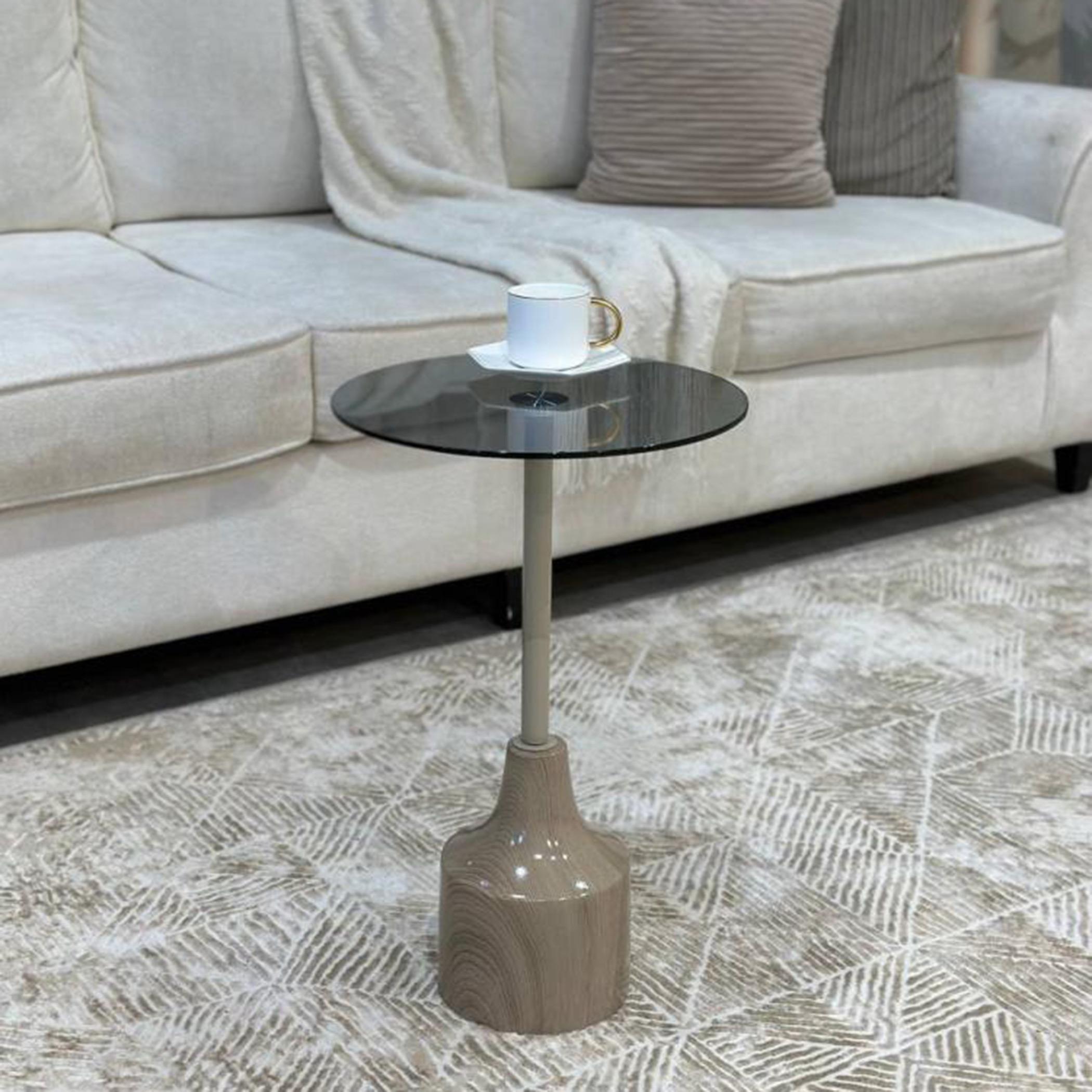 Glass Top Side Table-furniture-livingroom-sideandendtables-image-3
