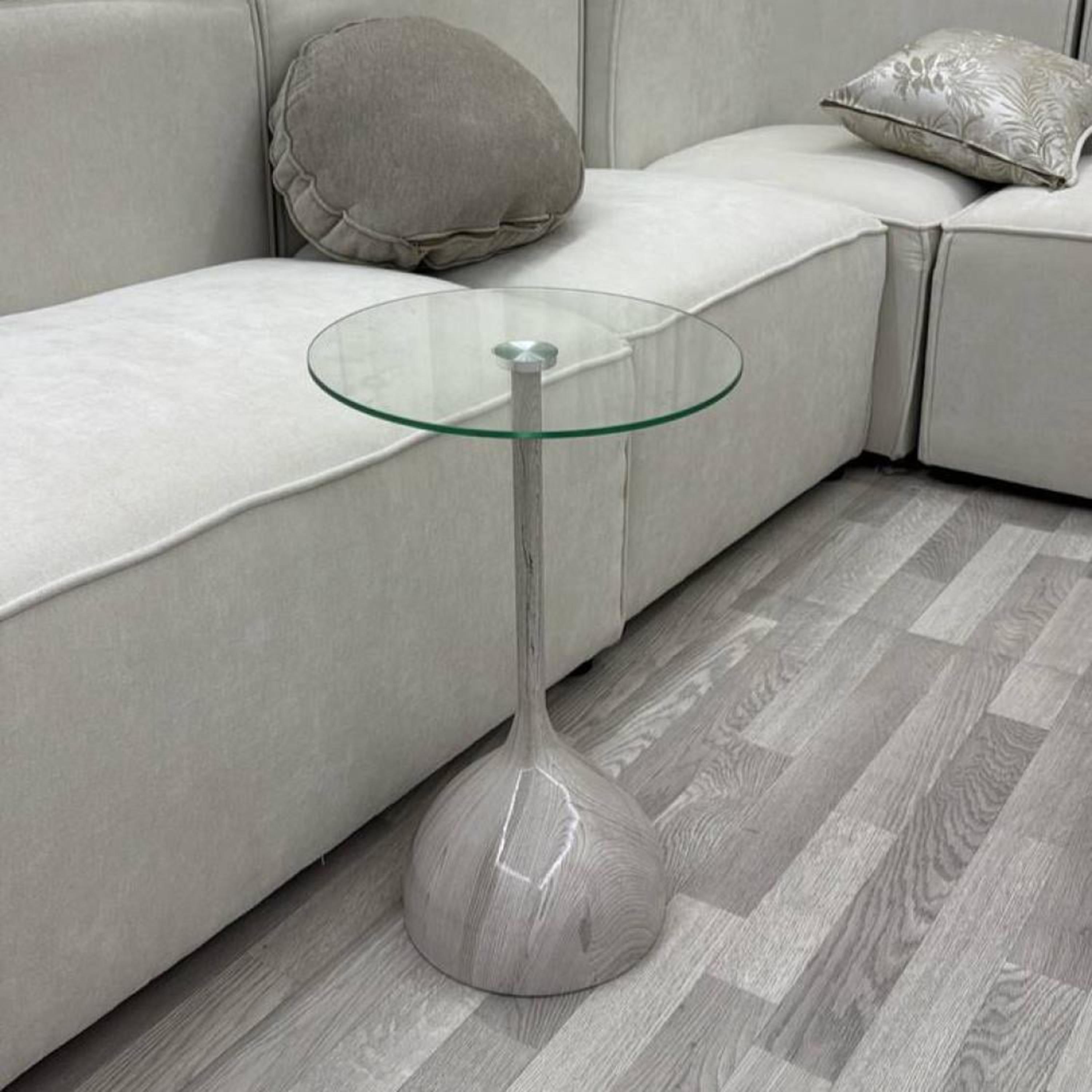 Glass Top Side Table-furniture-livingroom-sideandendtables-image-1