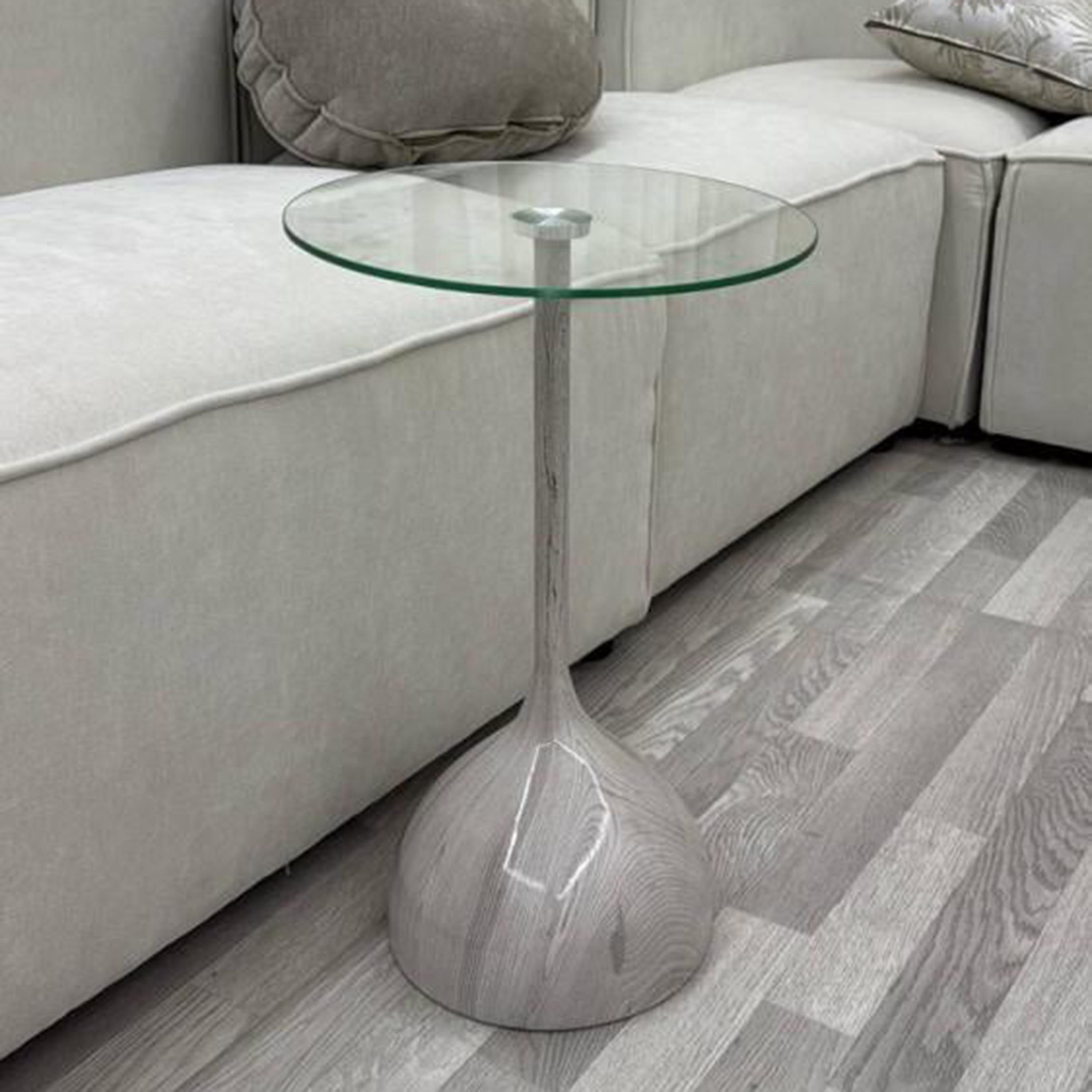 Glass Top Side Table-furniture-livingroom-sideandendtables-image-2