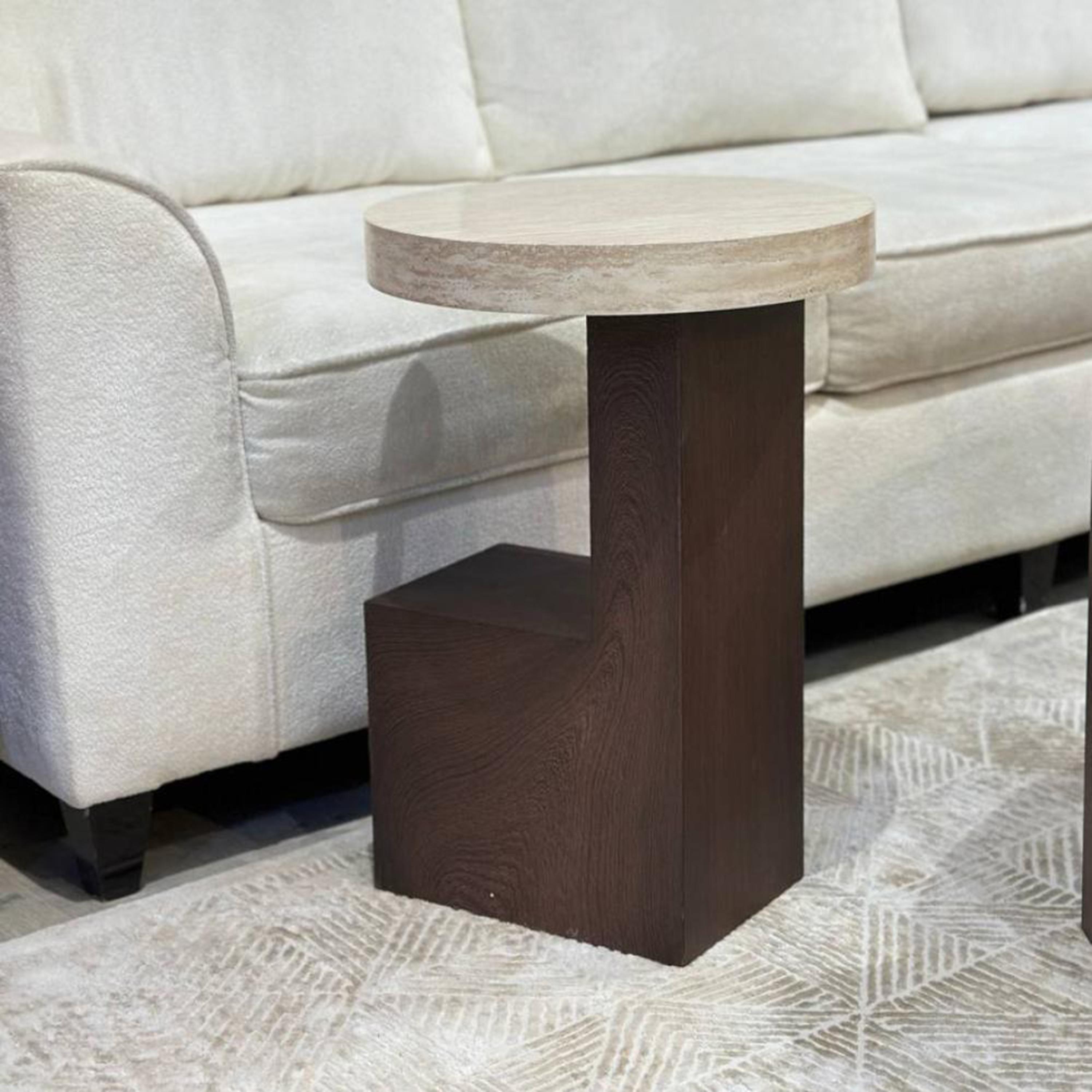 Wooden Top Serving Table-furniture-livingroom-sideandendtables-image-1