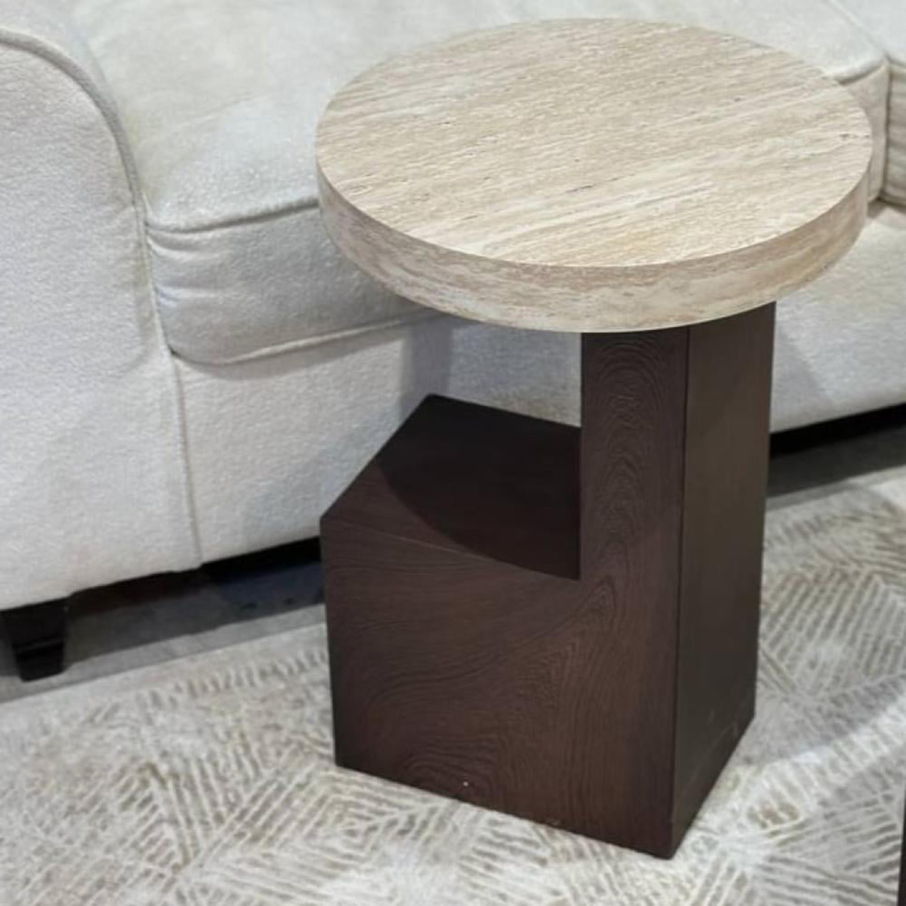 Wooden Top Serving Table-furniture-livingroom-sideandendtables-image-2