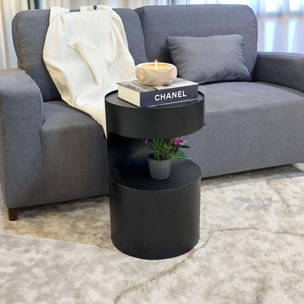 Metal Serving Table-furniture-livingroom-sideandendtables-image-1
