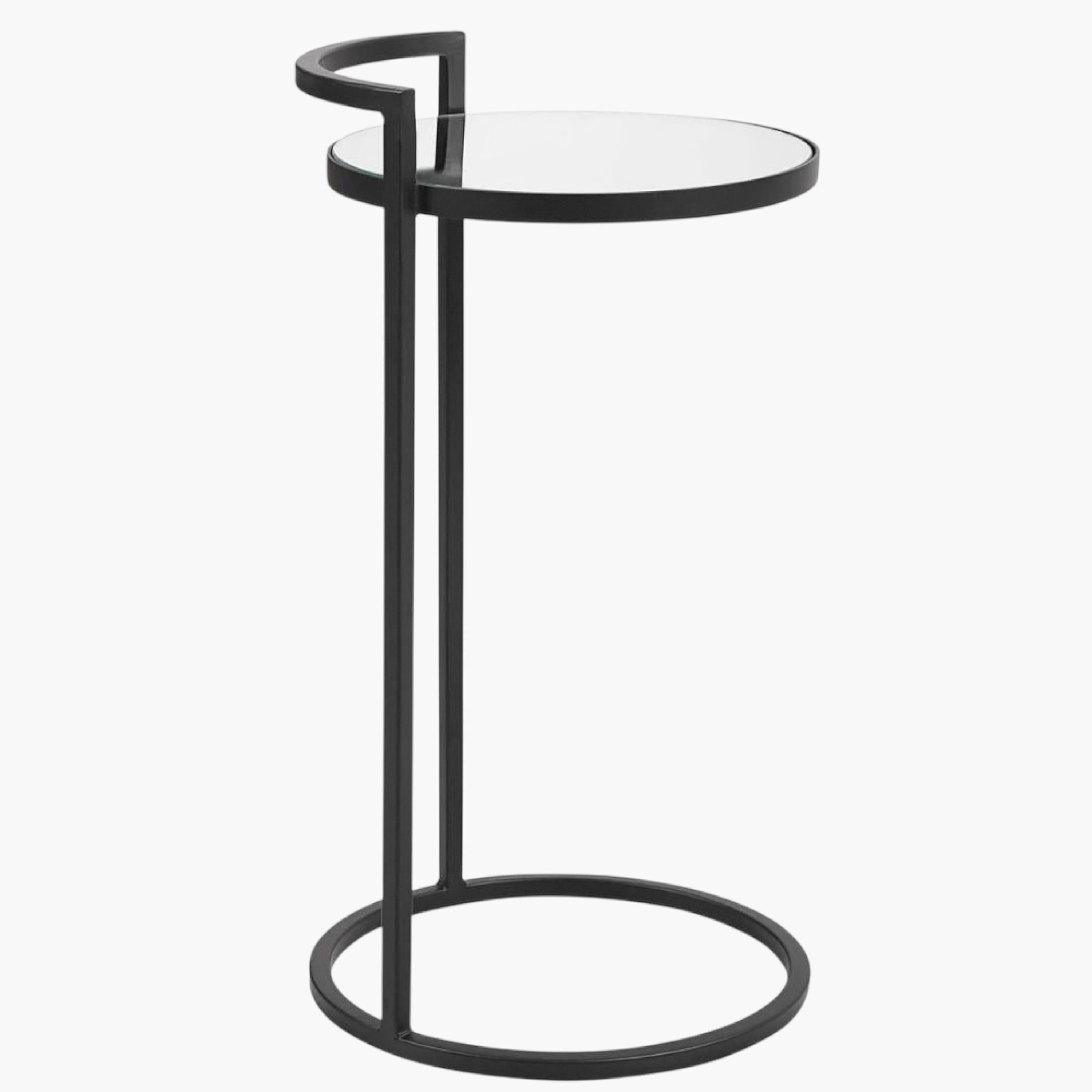 Glass Top Side Table - 35x35x55 cms-furniture-livingroom-sideandendtables-image-1