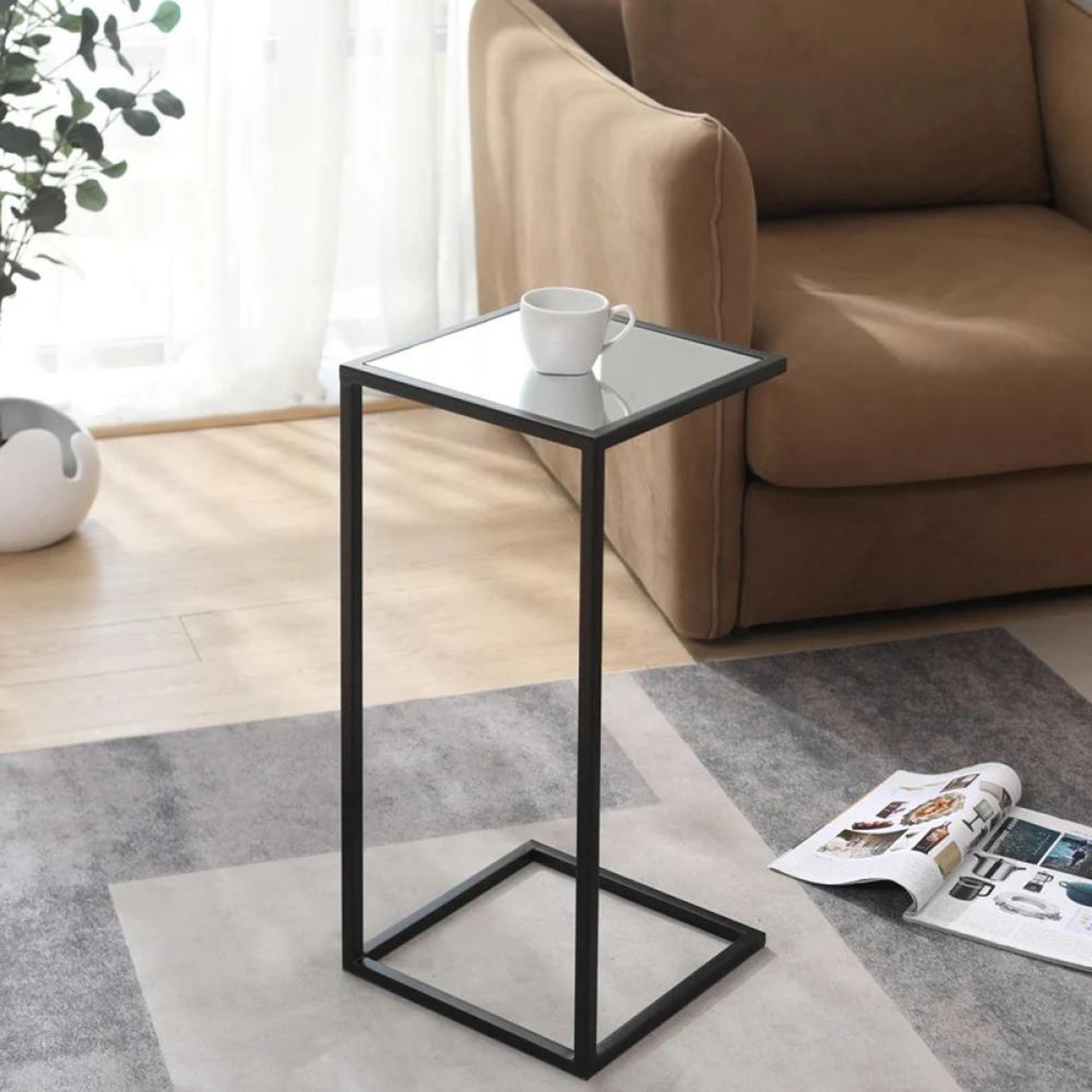 Glass Top Side Table-furniture-livingroom-sideandendtables-image-3