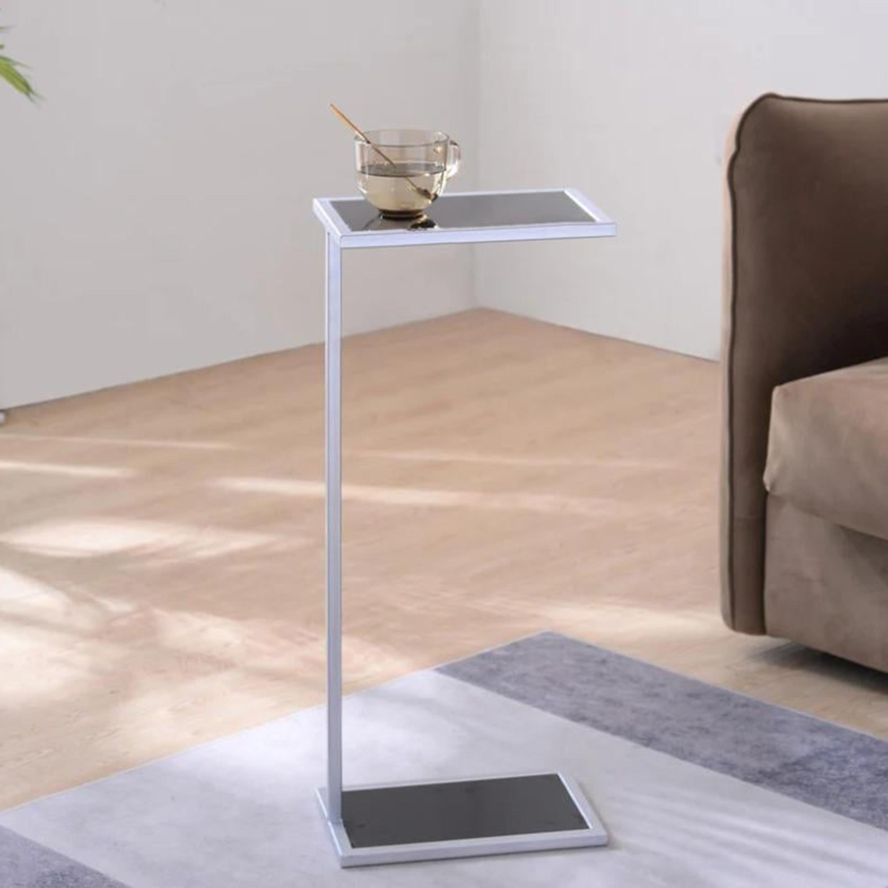 Glass Top Side Table - 30x24x60 cms-furniture-livingroom-sideandendtables-image-1