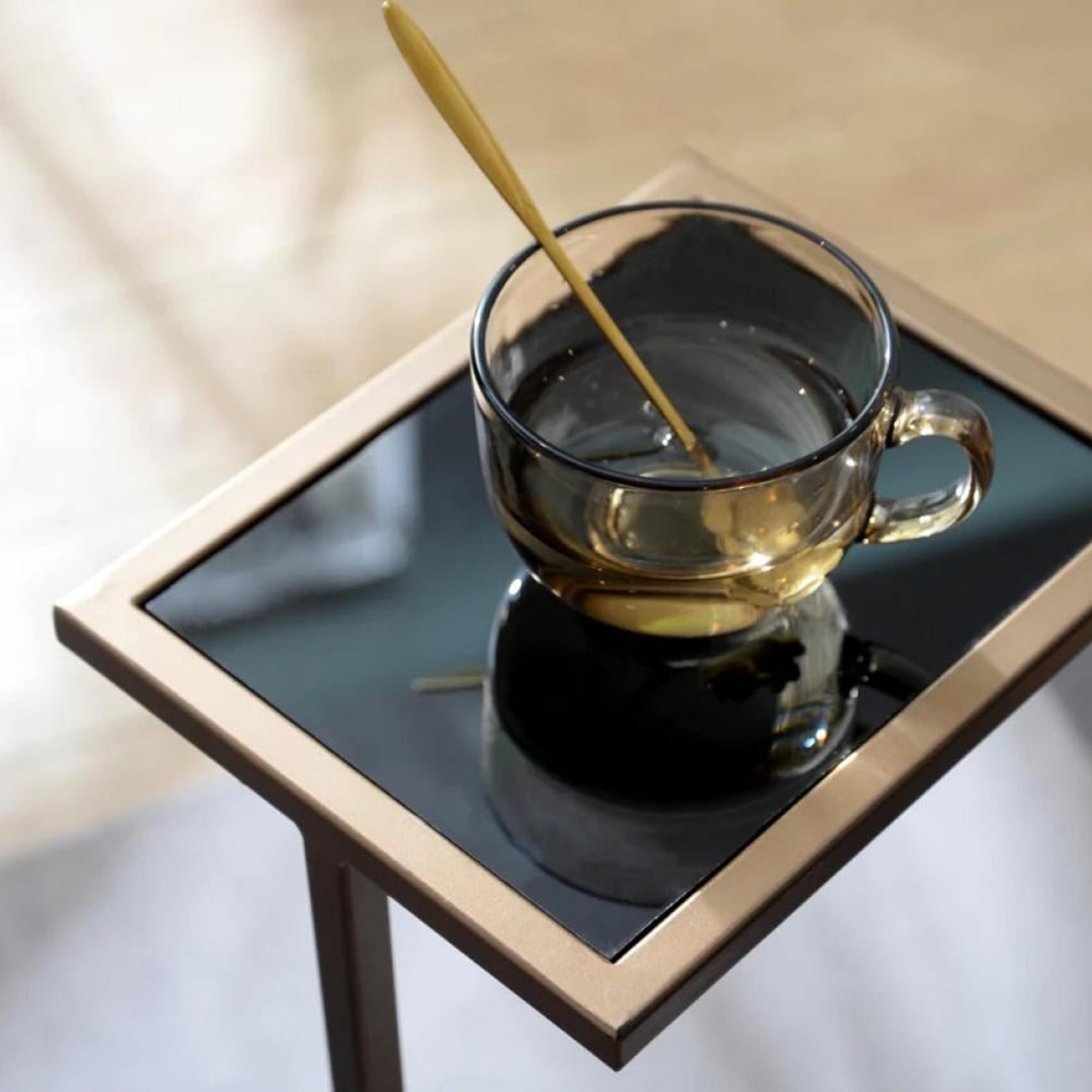 Glass Top Side Table - 30x24x60 cms-furniture-livingroom-coffeetables-image-4