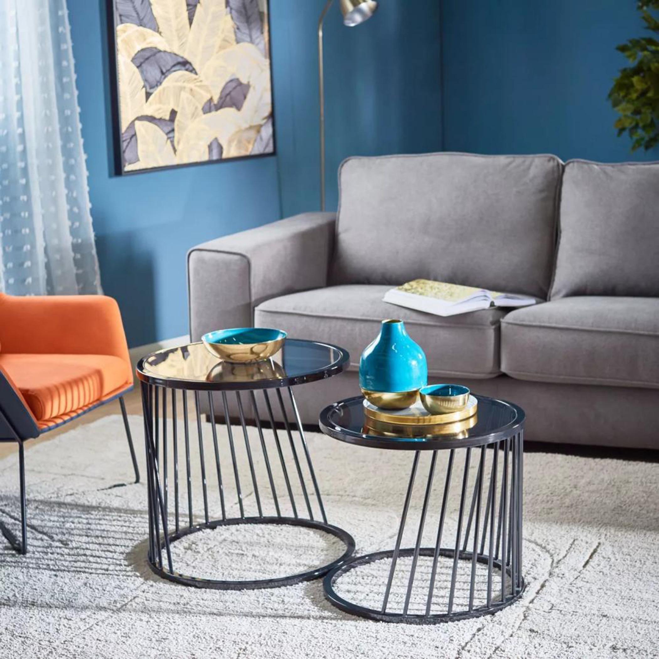 Glass Top Nesting Table - Set of 2-furniture-livingroom-coffeetables-image-2