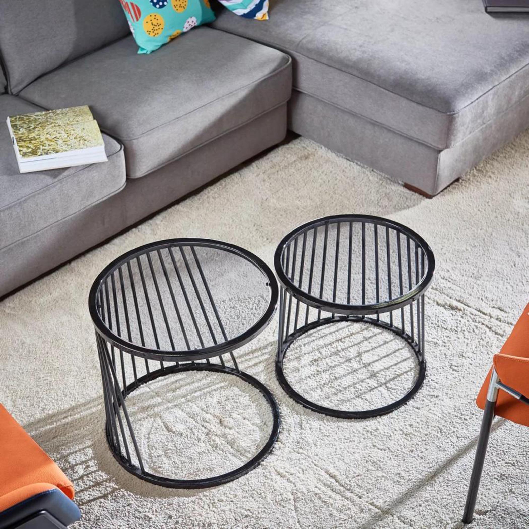 Glass Top Nesting Table - Set of 2-furniture-livingroom-coffeetables-image-3
