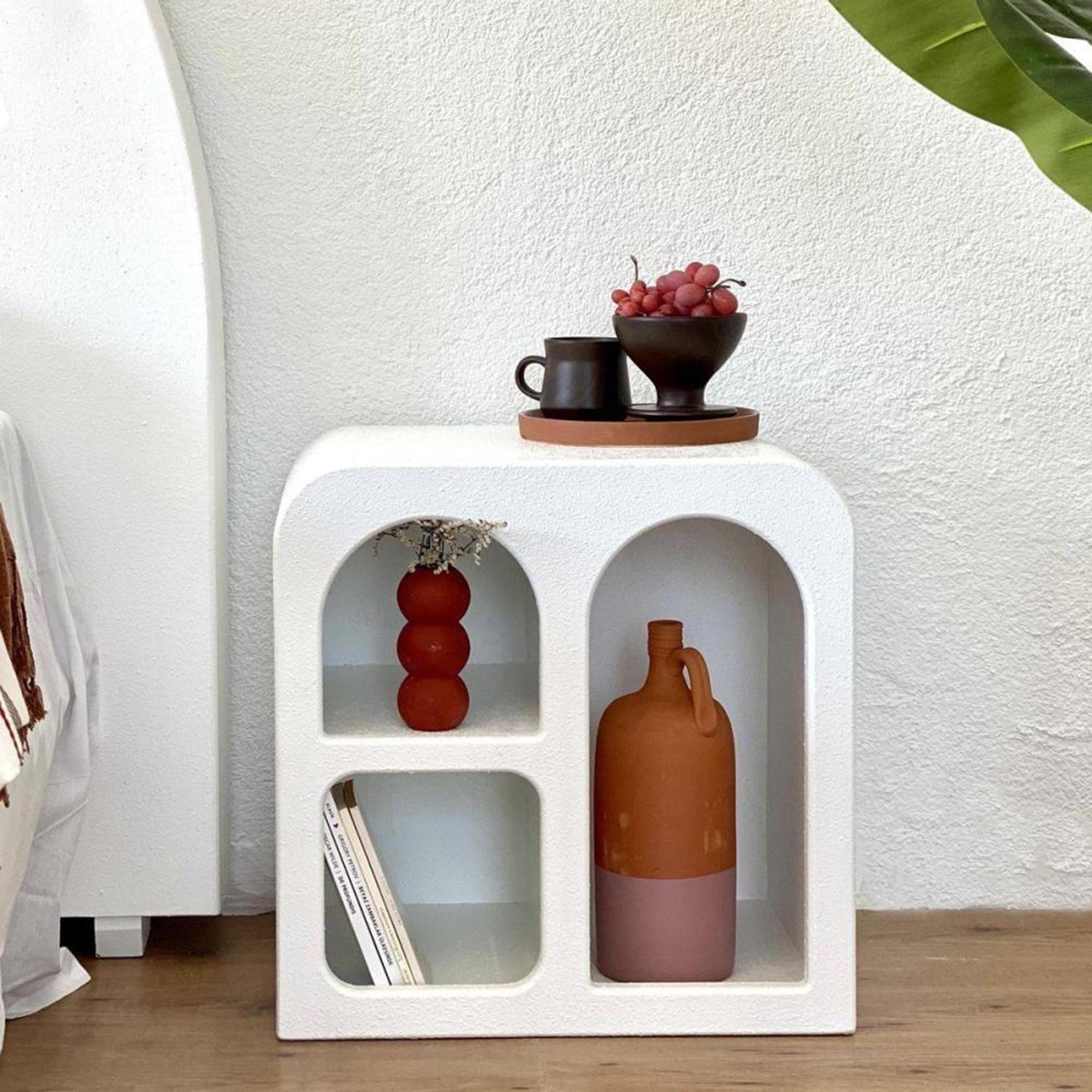 Wooden Top Arched Side Table-furniture-livingroom-sideandendtables-image-1