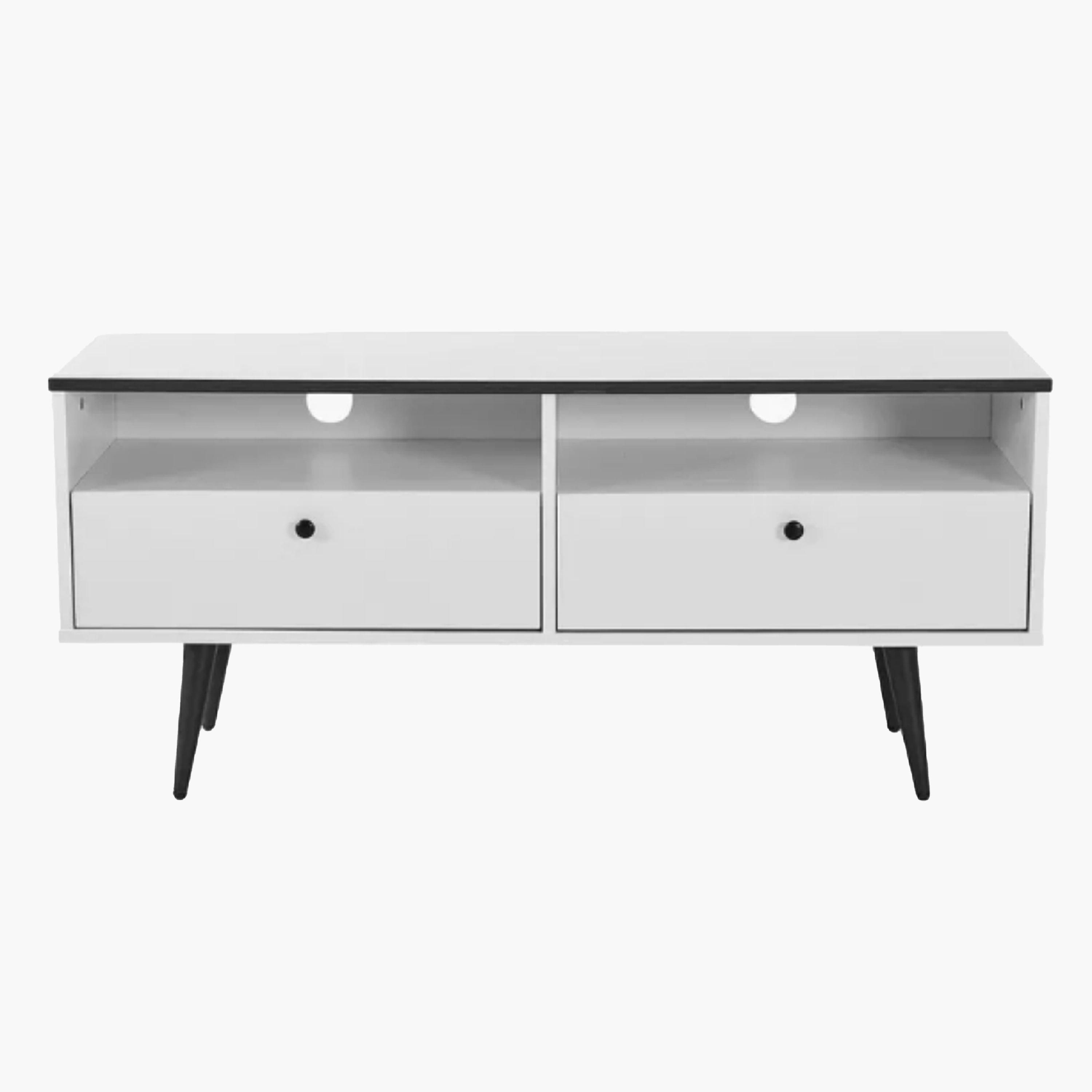 Wooden Top Plasma Table - 120x40x45 cm-furniture-livingroom-tvandmediaunits-image-2