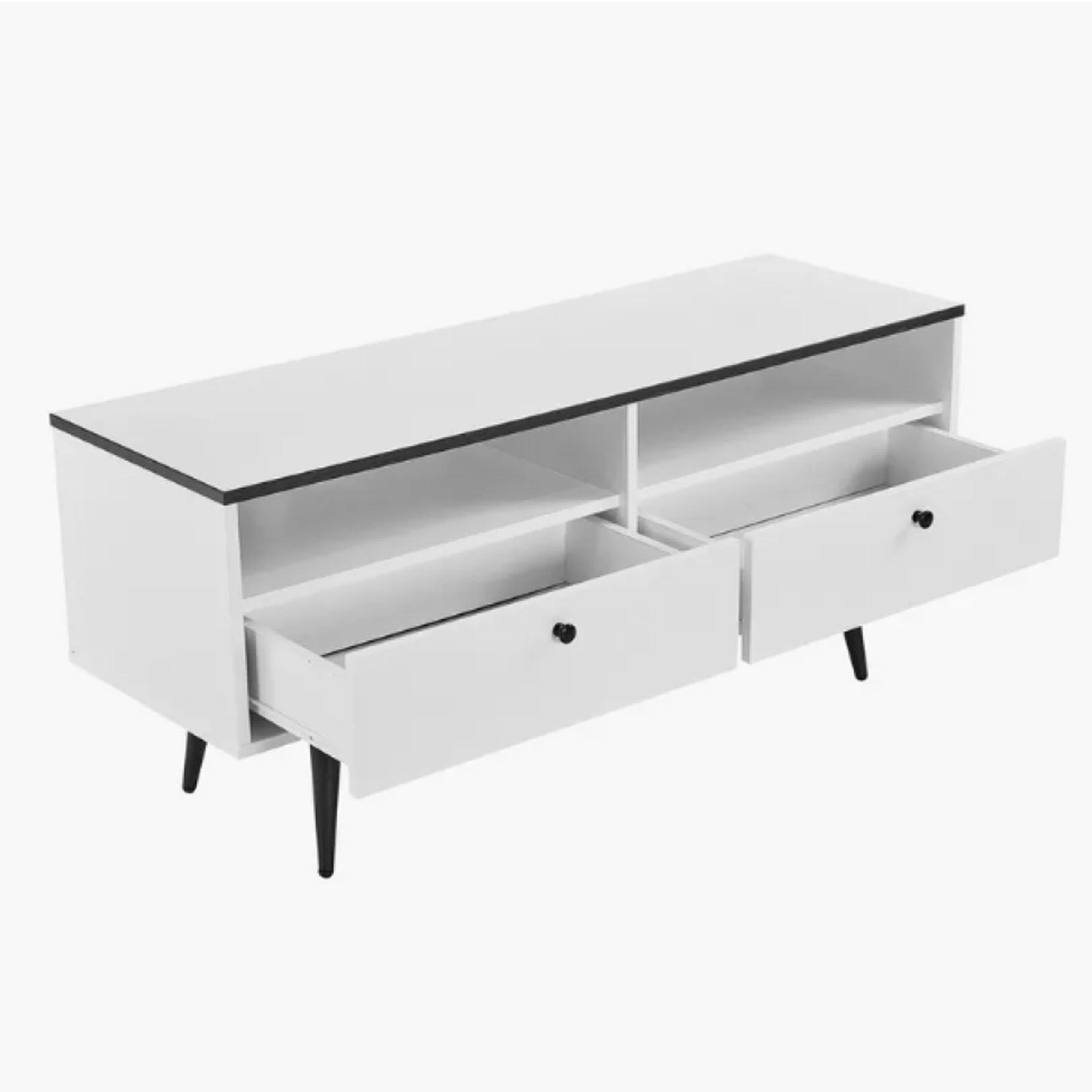 Wooden Top Plasma Table - 120x40x45 cm-furniture-livingroom-tvandmediaunits-image-4