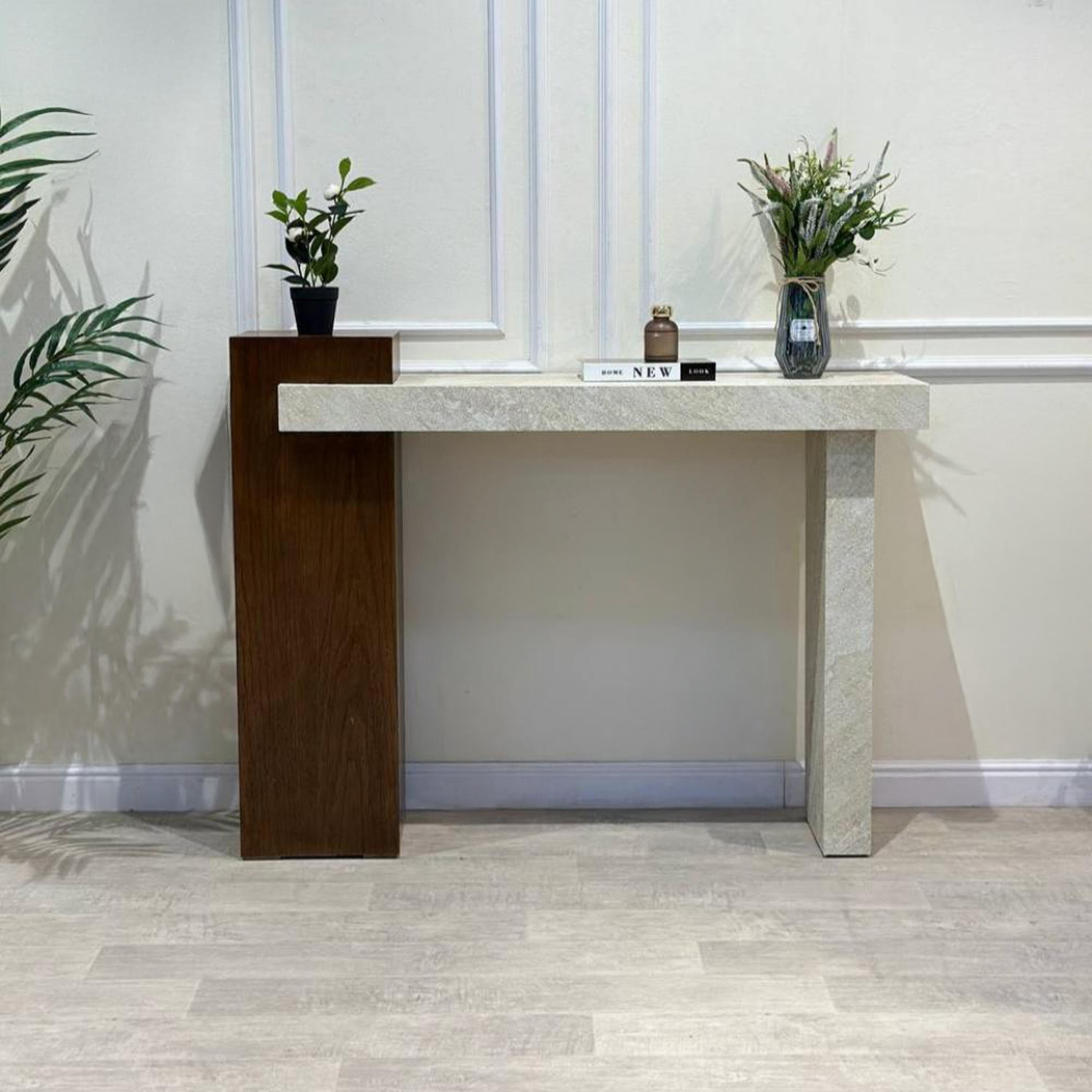 Marble Top Console Table-furniture-livingroom-consoletablesandmirrors-image-2