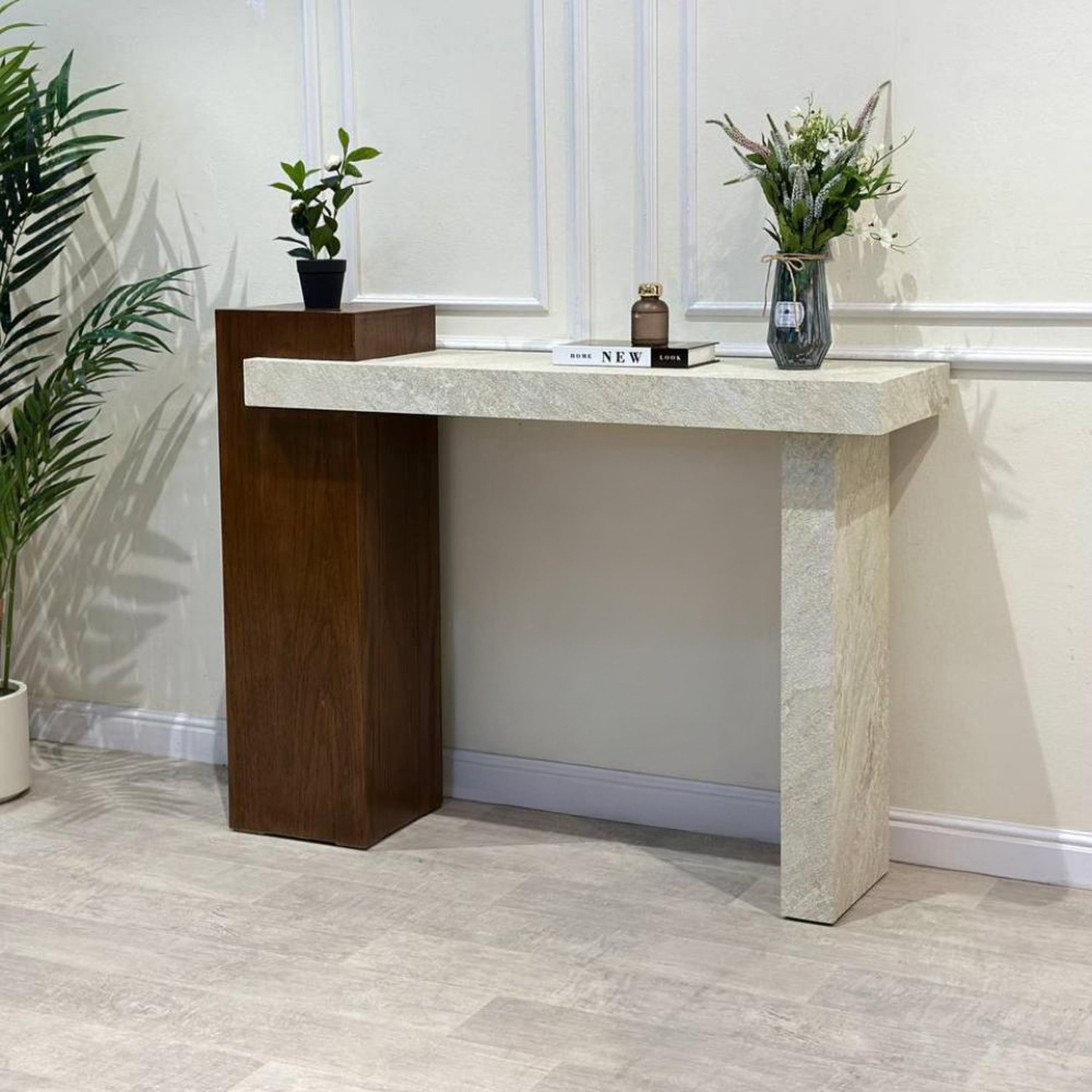 Marble Top Console Table-furniture-livingroom-consoletablesandmirrors-image-3