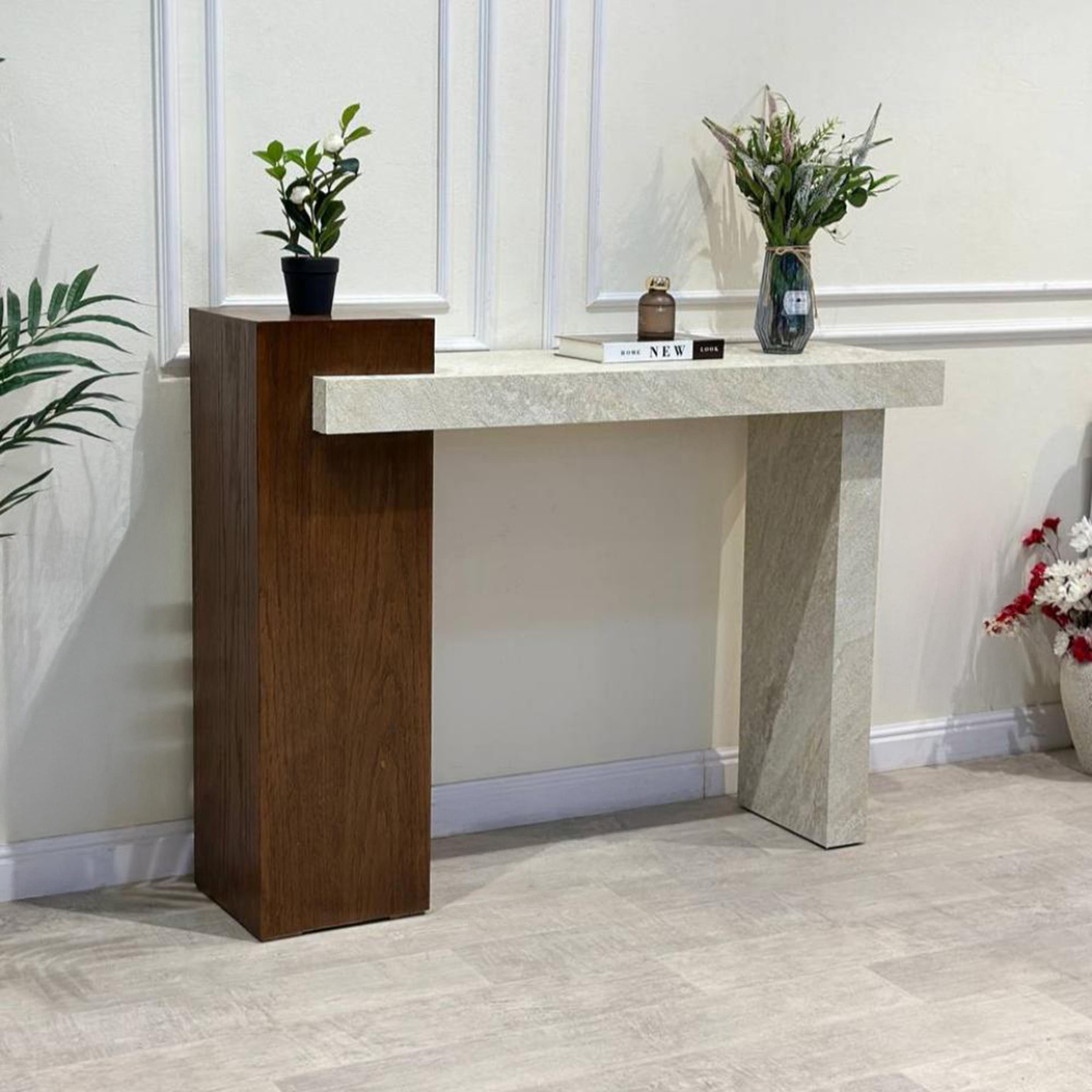 Marble Top Console Table-furniture-livingroom-consoletablesandmirrors-image-4
