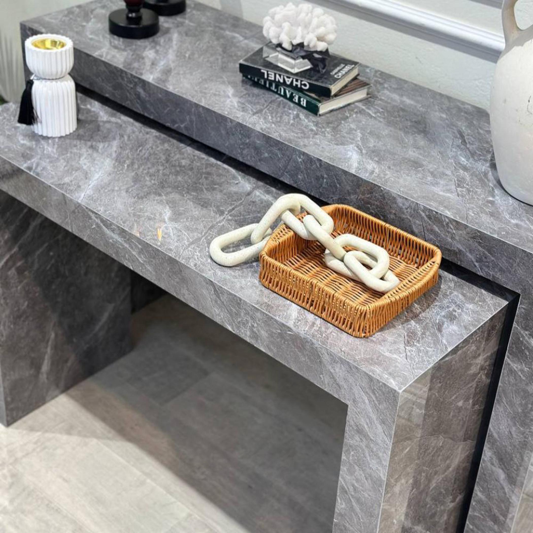 Marble Top 2-Piece  Console Table Set-furniture-livingroom-consoletablesandmirrors-image-4