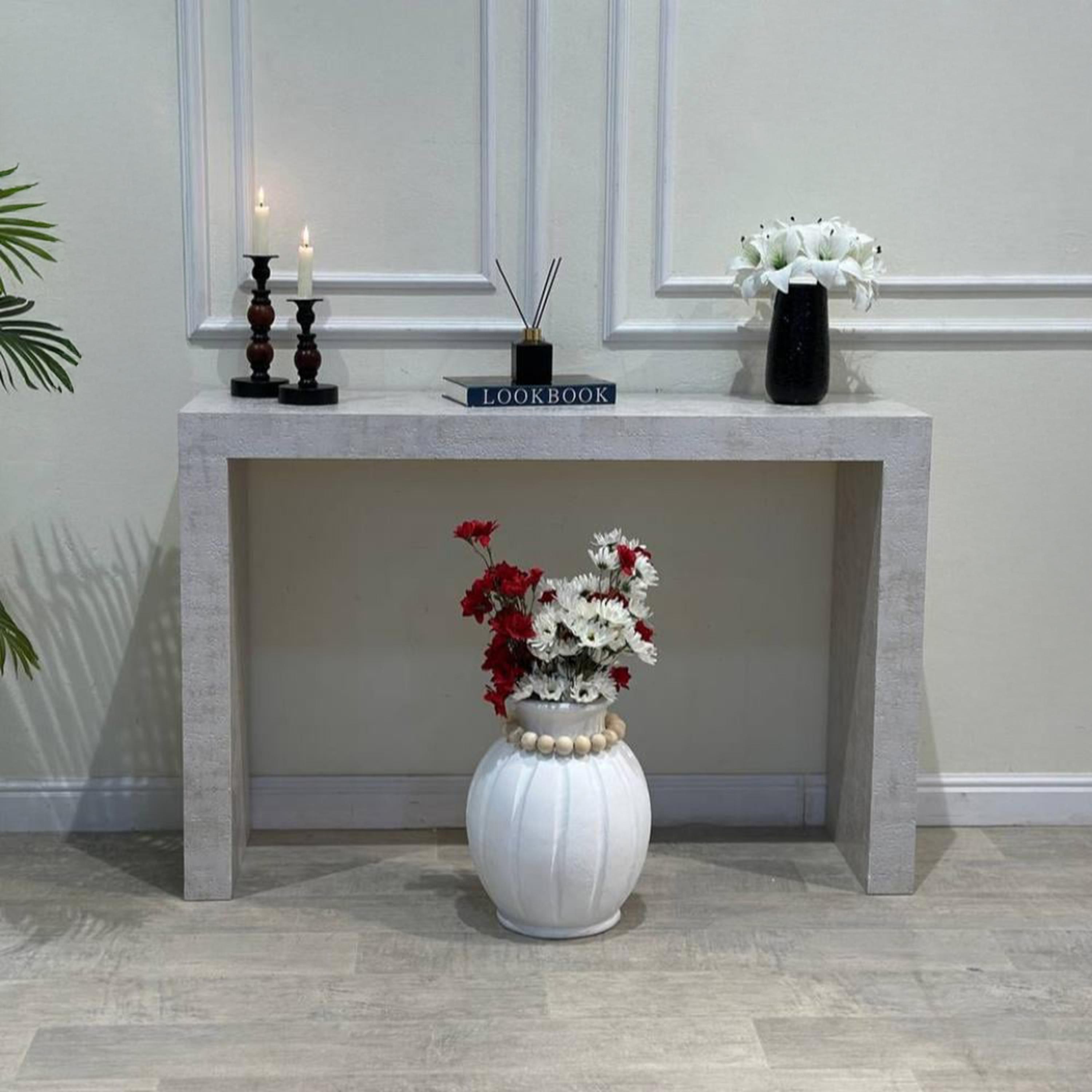 Marble Top 2-Piece  Console Table Set-furniture-livingroom-consoletablesandmirrors-image-2