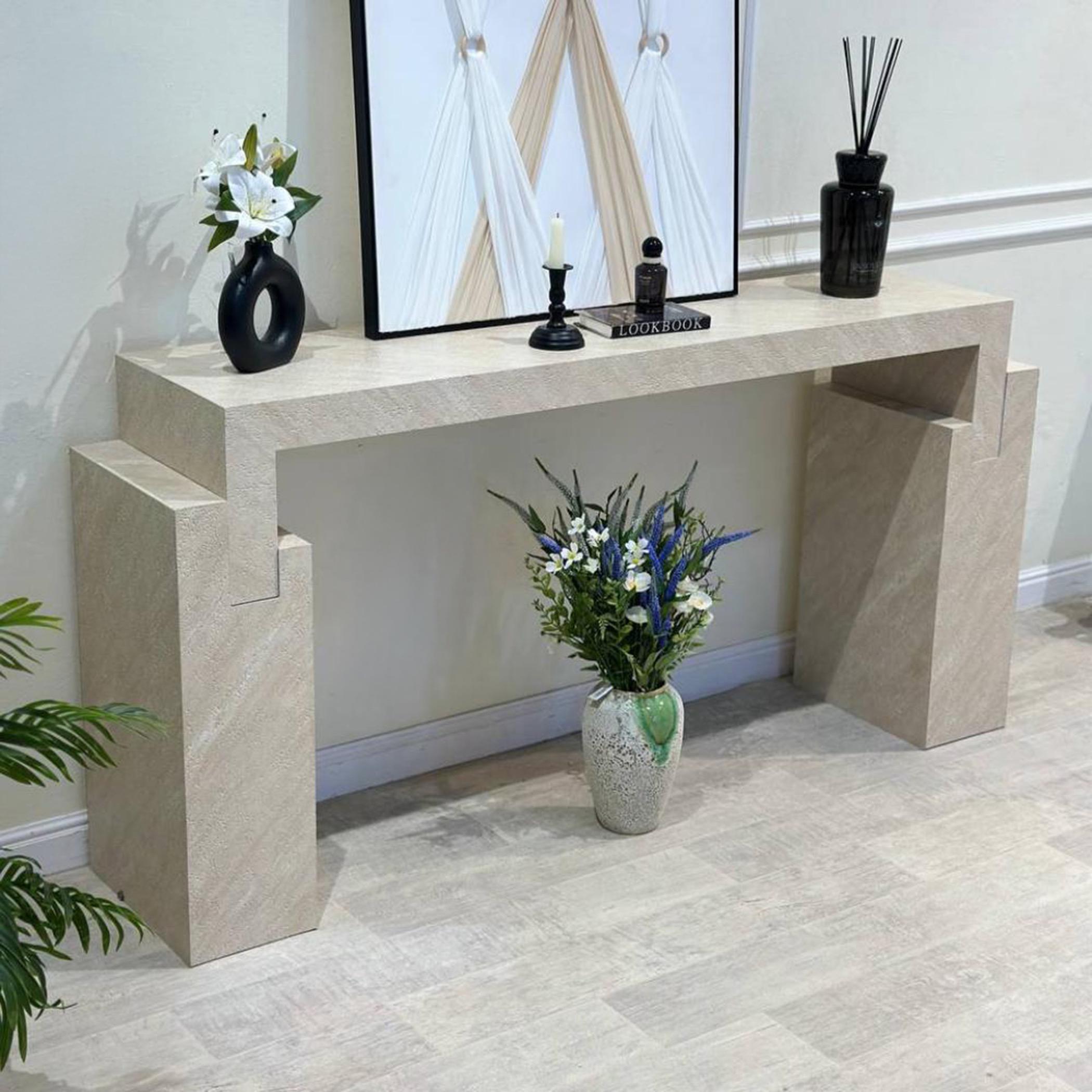 Marble Top Console Table-furniture-livingroom-coffeetables-image-2