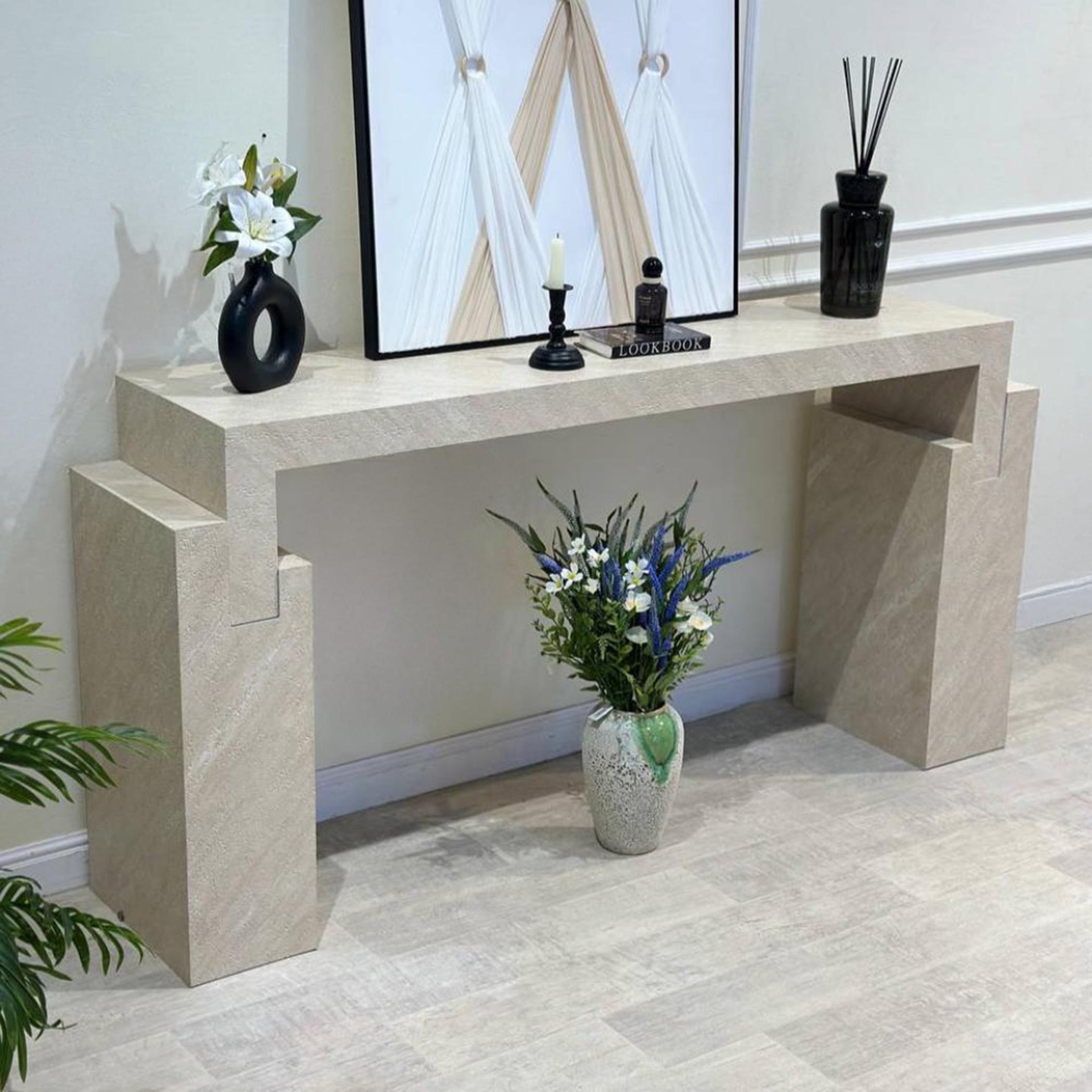 Marble Top Console Table-furniture-livingroom-coffeetables-image-3
