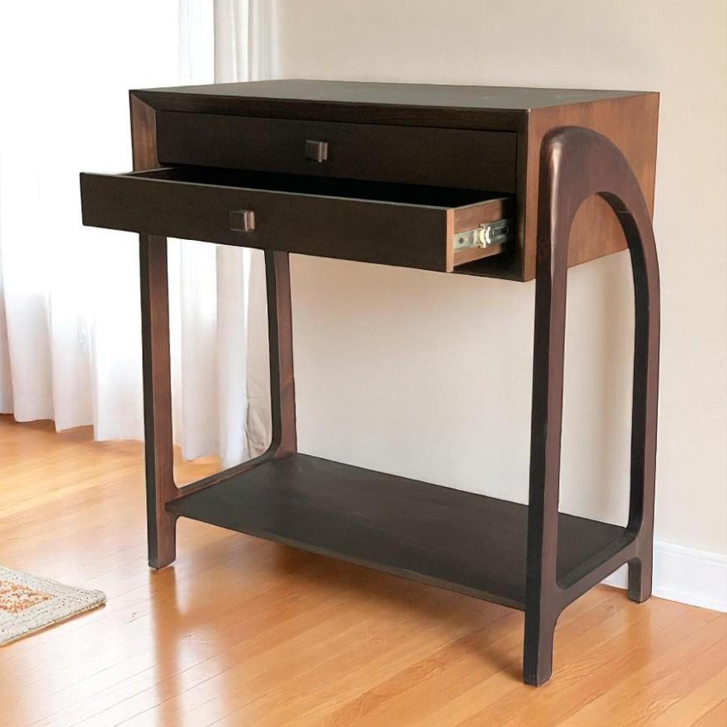 Wooden Top Console Table-furniture-livingroom-consoletablesandmirrors-image-2