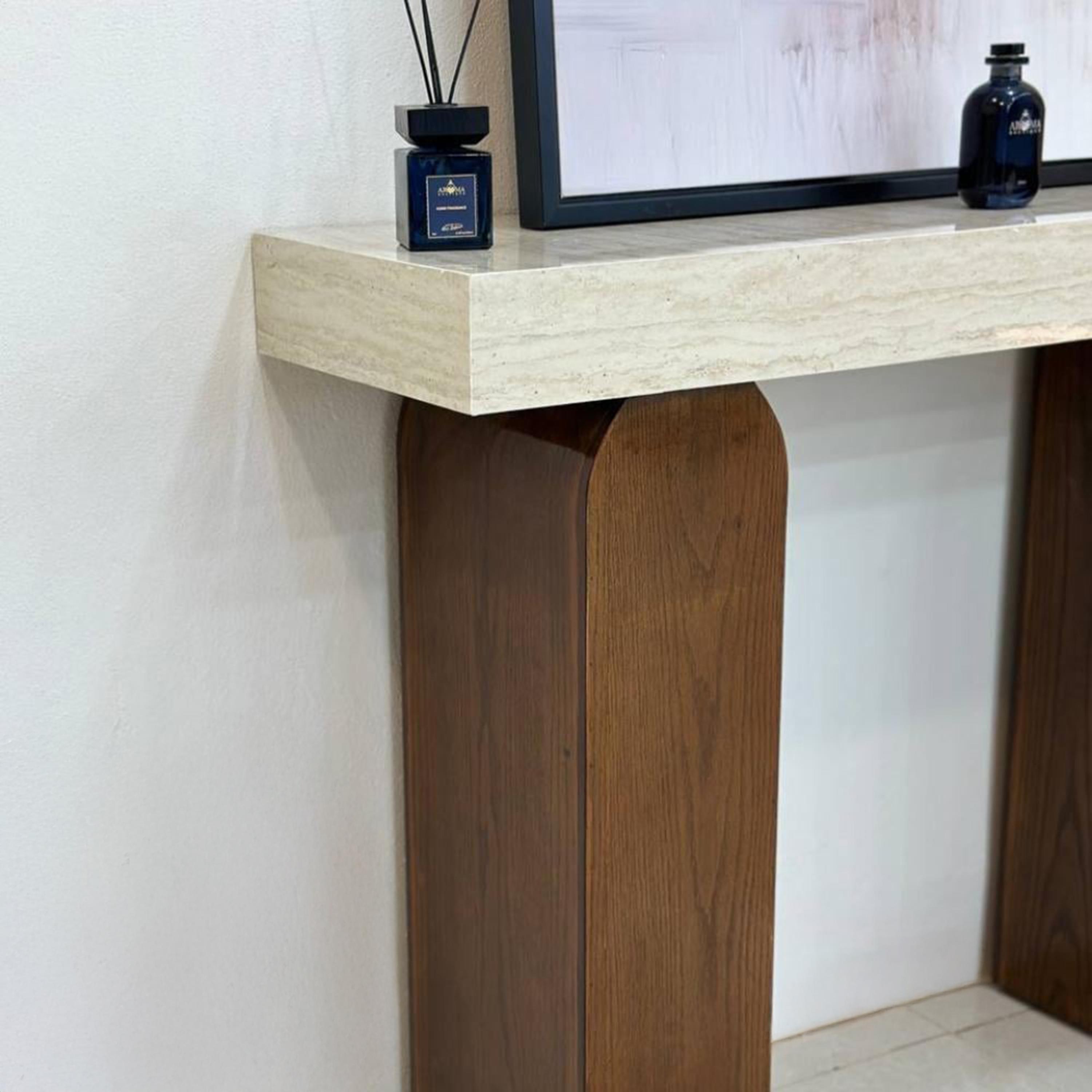 Marble Top Console Table-furniture-livingroom-consoletablesandmirrors-image-4