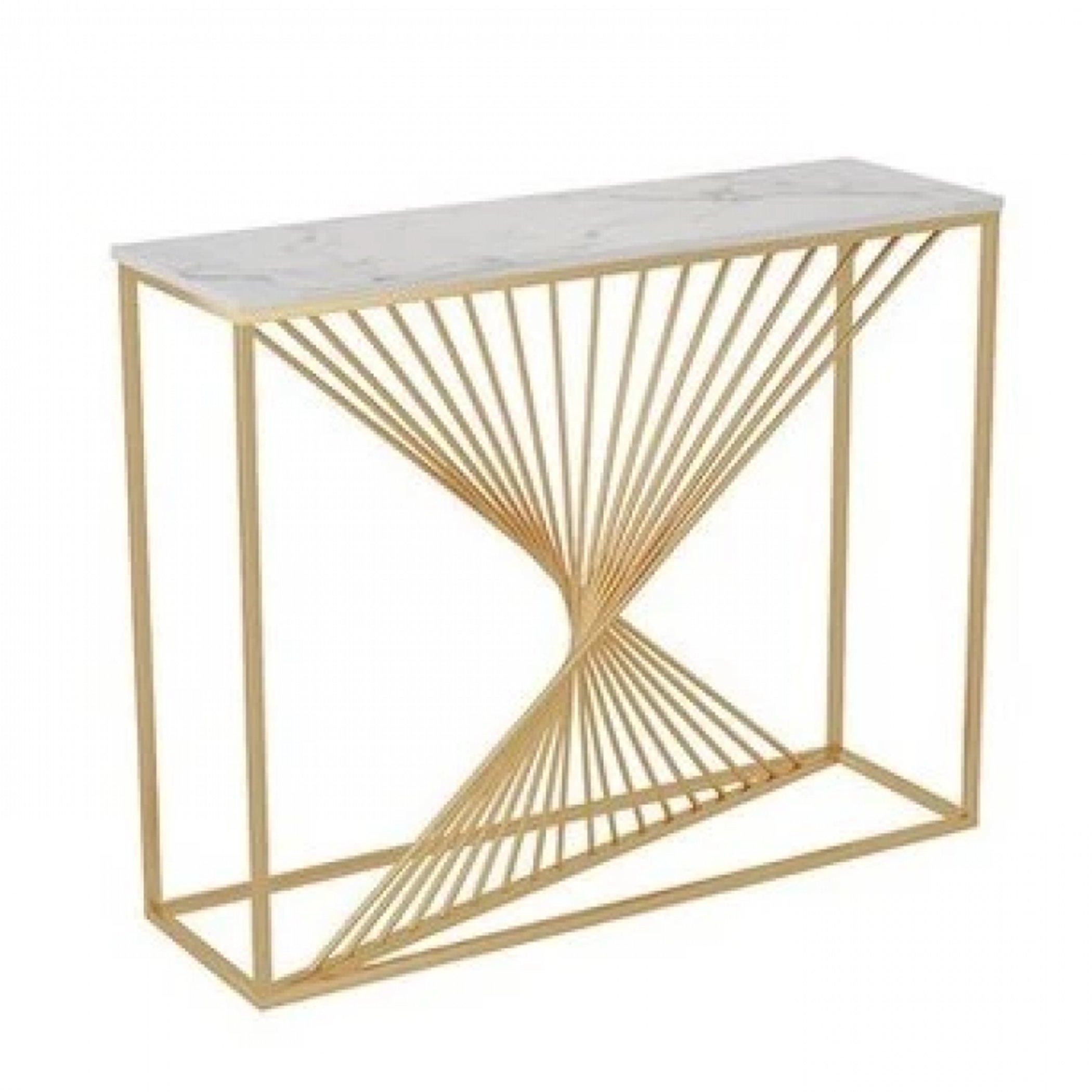 Marble Top Console Table-furniture-livingroom-coffeetables-image-3