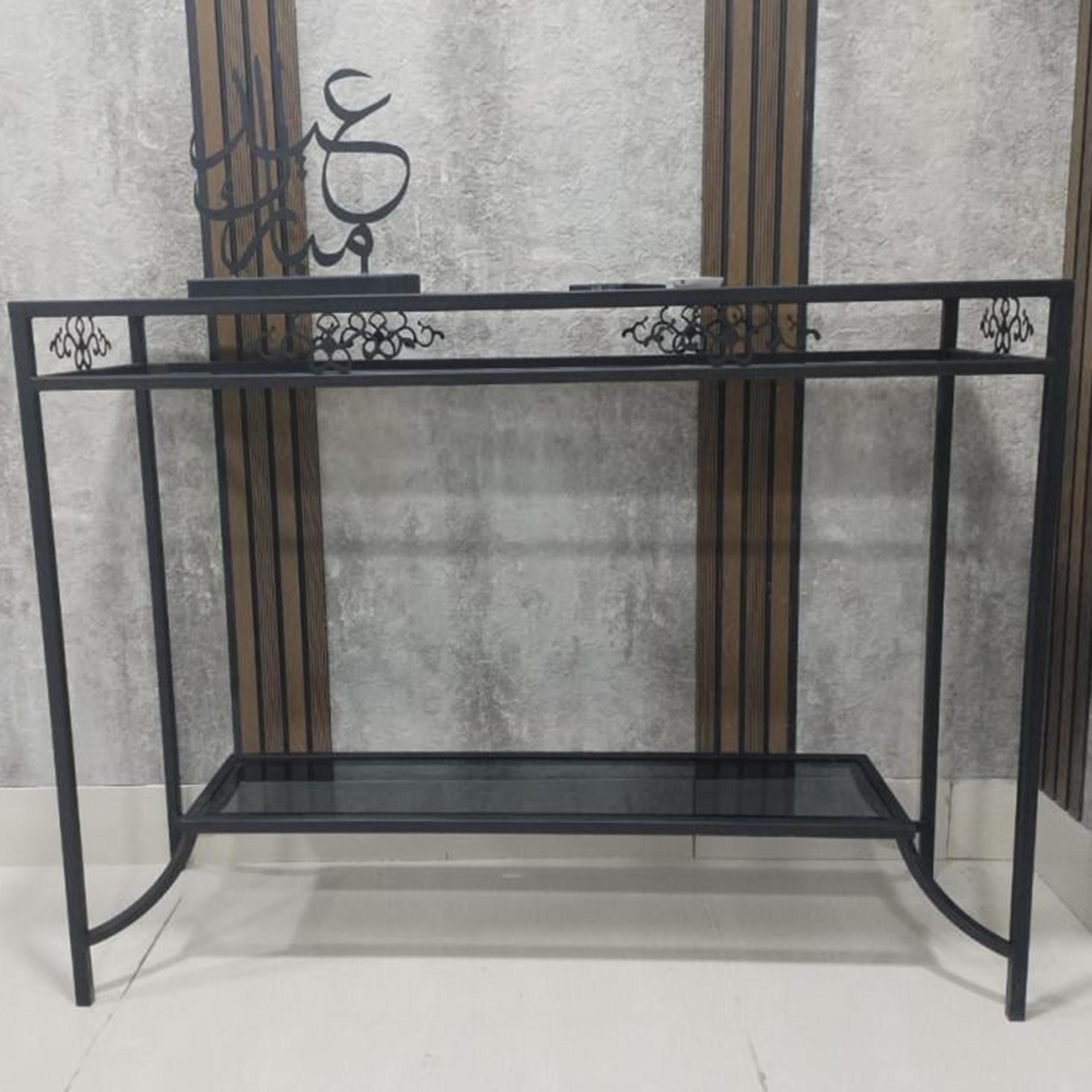 Glass Top Console Table-furniture-livingroom-consoletablesandmirrors-image-3