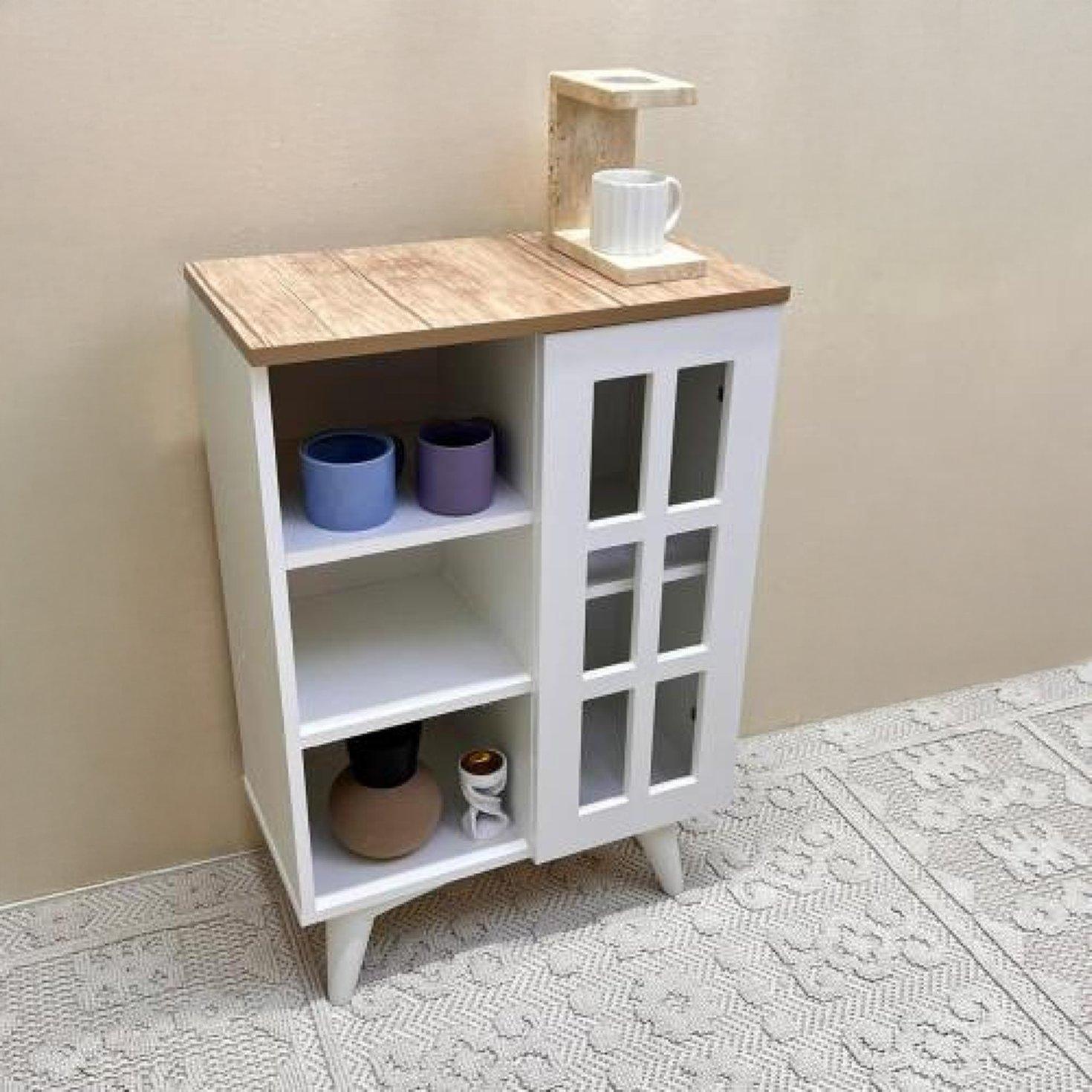 Coffee Corner with Door-furniture-livingroom-storageanddisplaycabinets-image-1