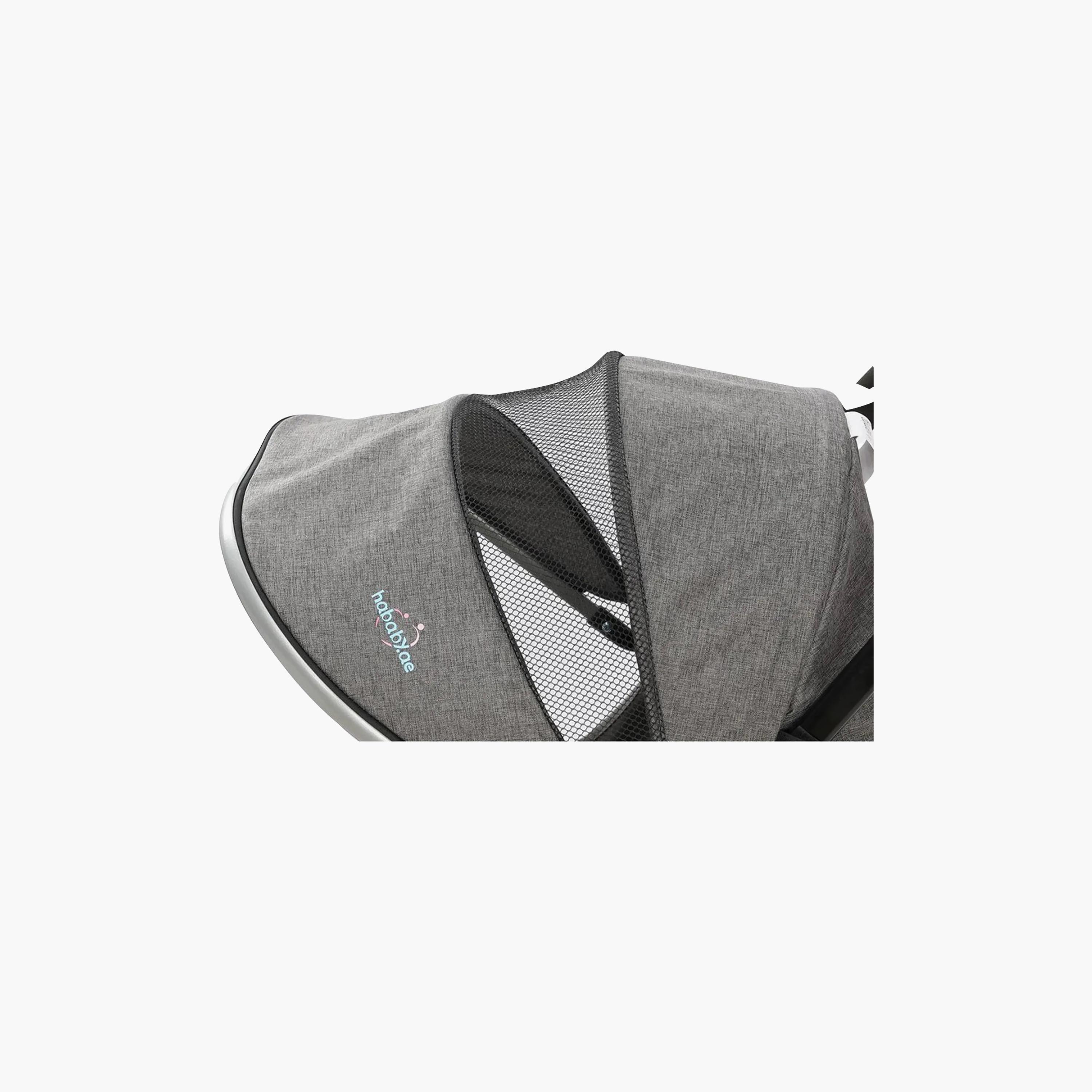 Hababy Auto Fold Stroller with Canopy - Black-baby-gear-strollersandprams-strollers-image-11