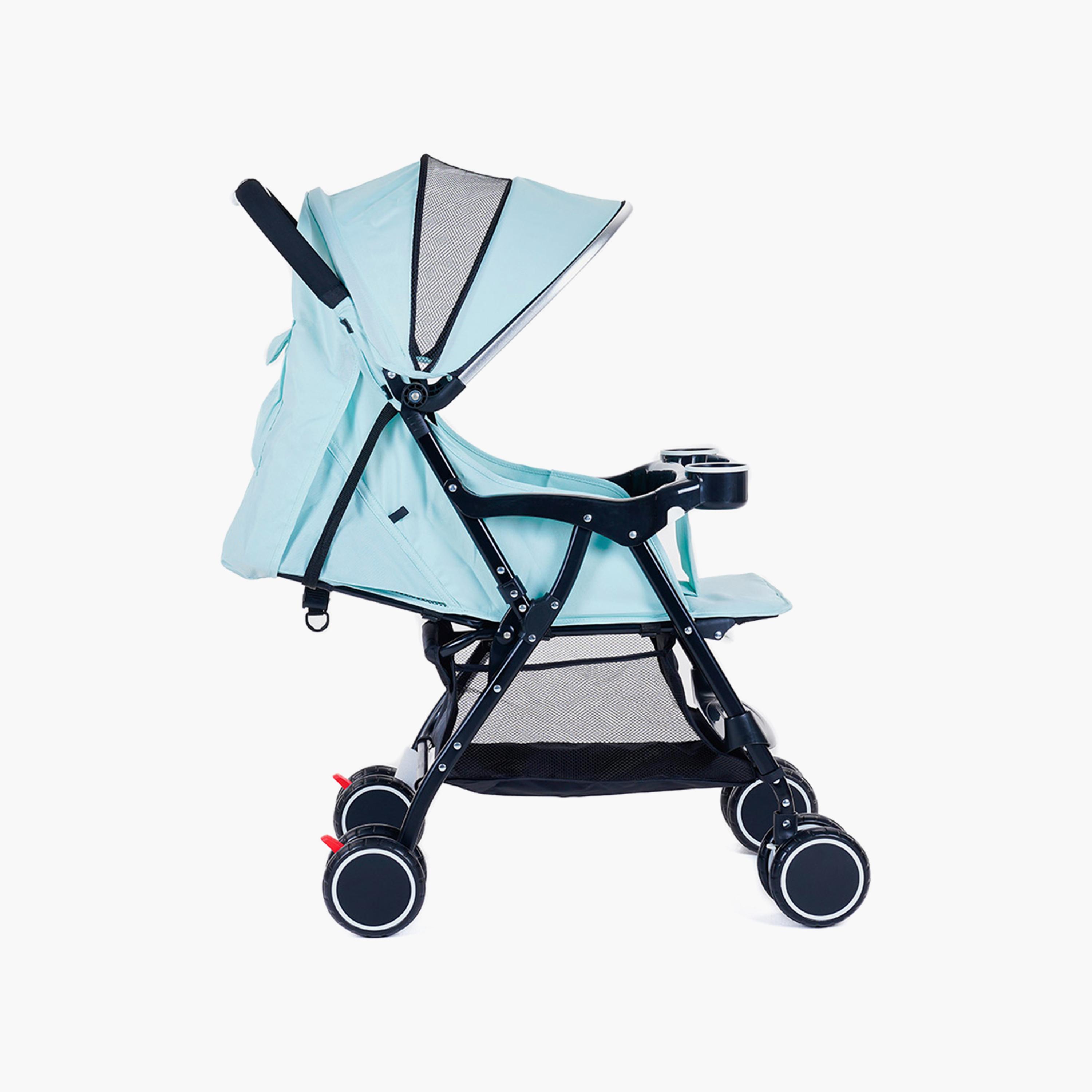 عربة أطفال محمولة خفيفة الوزن سهلة الطي أخضر تيفاني من يوني كيو-baby-gear-strollersandprams-strollers-image-2