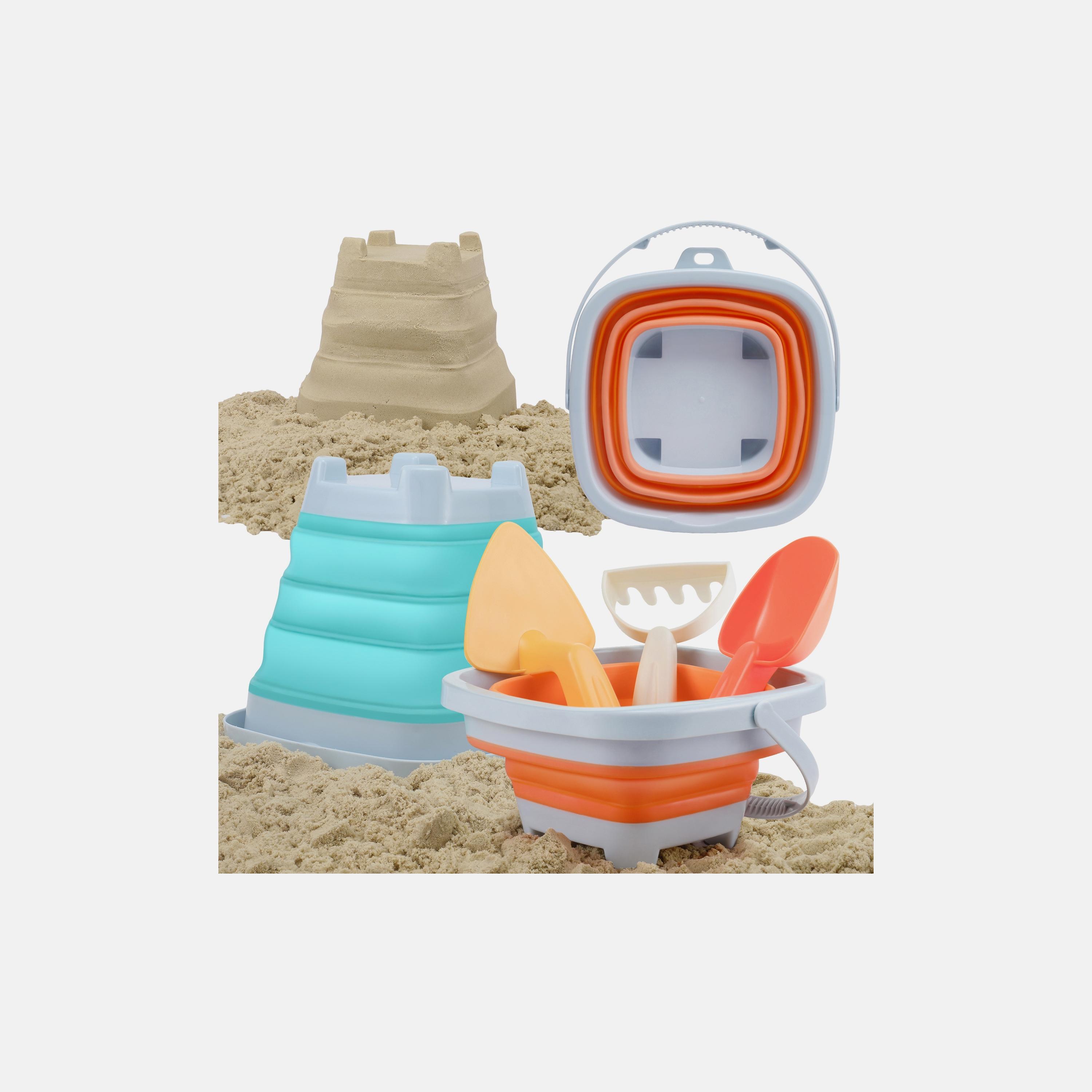 Tumama 6-Piece Foldable Sand Backets Beach Toys Set-toys-outdoor-poolandbeach-beachtoys-image-7