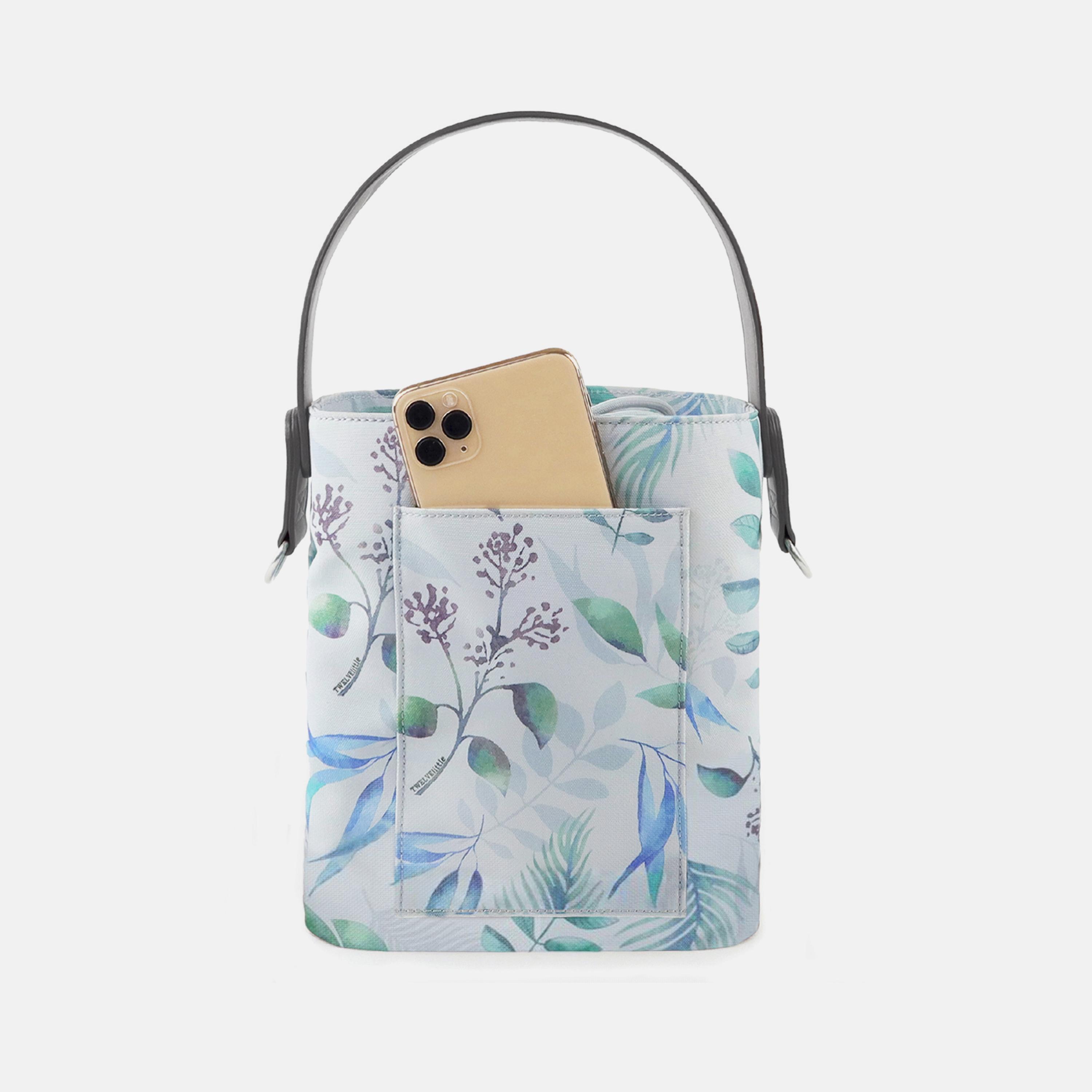 TWELVElittle Summer & Beach Water-Resistant Insulated Bottle Bag - Leaf-baby-feeding-feedingbottles-bottlecovers-image-7
