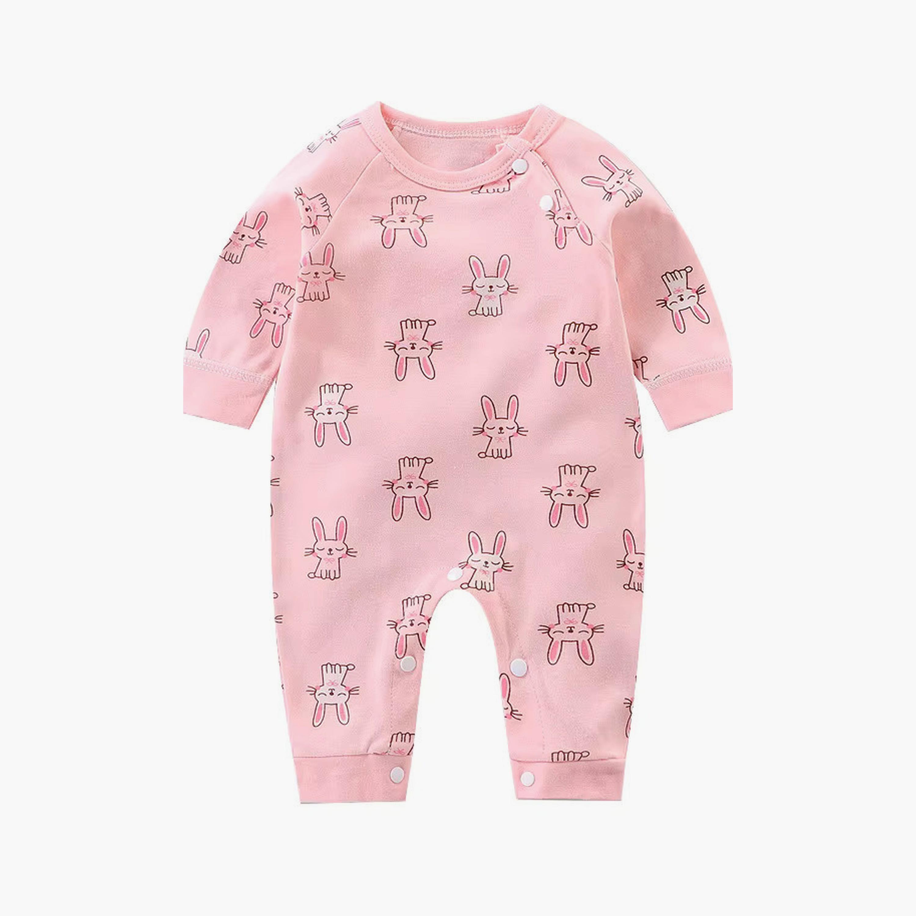 Kinder Valley 2-Piece Bunny Print Rompers-baby-boys-clothing-rompers-image-3