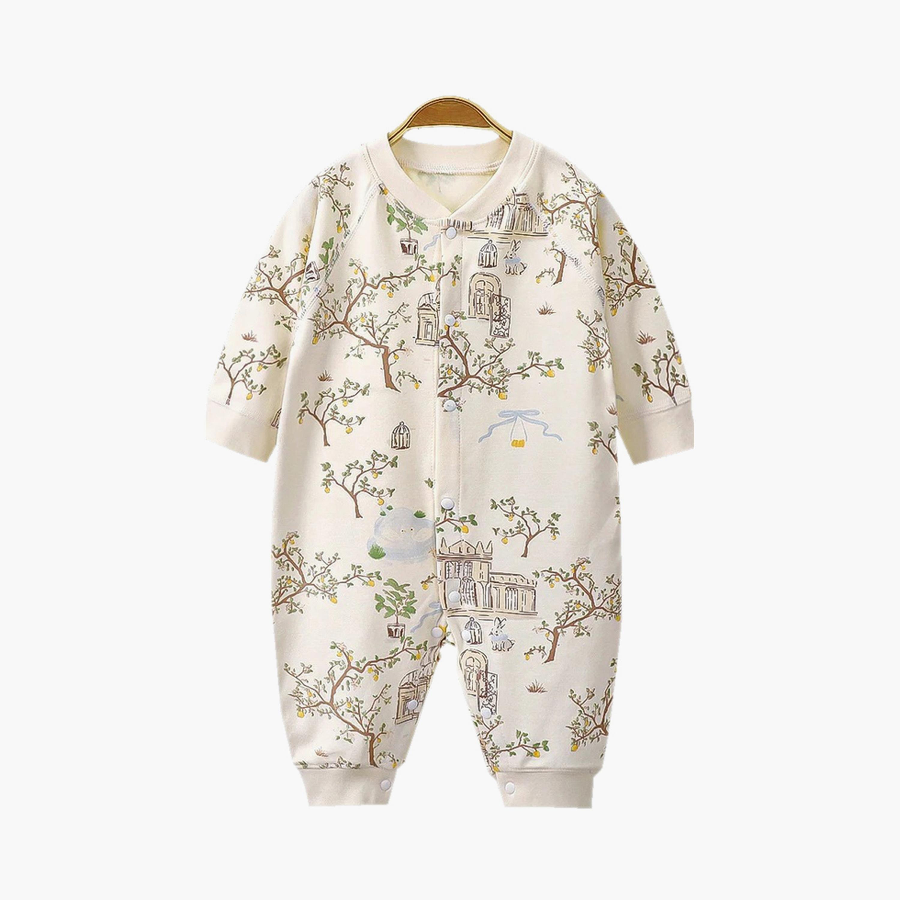 Kinder Valley 2-Piece In The Valley & Floral Print Rompers-baby-boys-clothing-rompers-image-2
