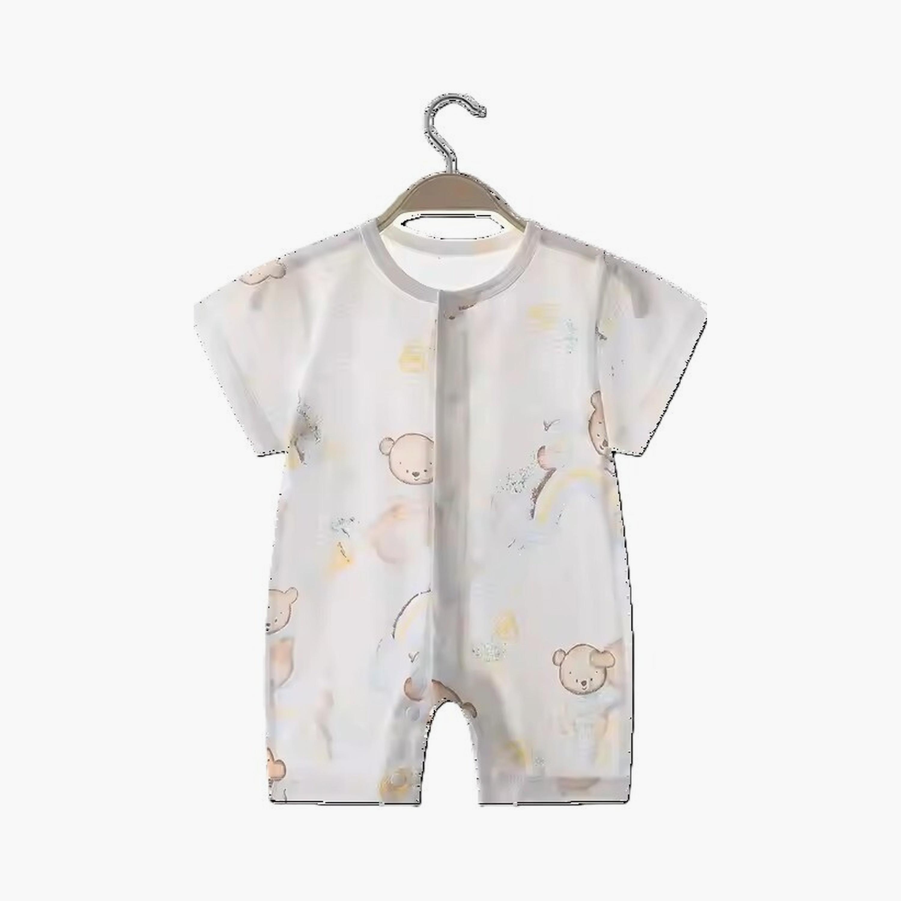 Kinder Valley 2-Piece Bear & Woodland Print Rumpers-baby-boys-clothing-rompers-image-3