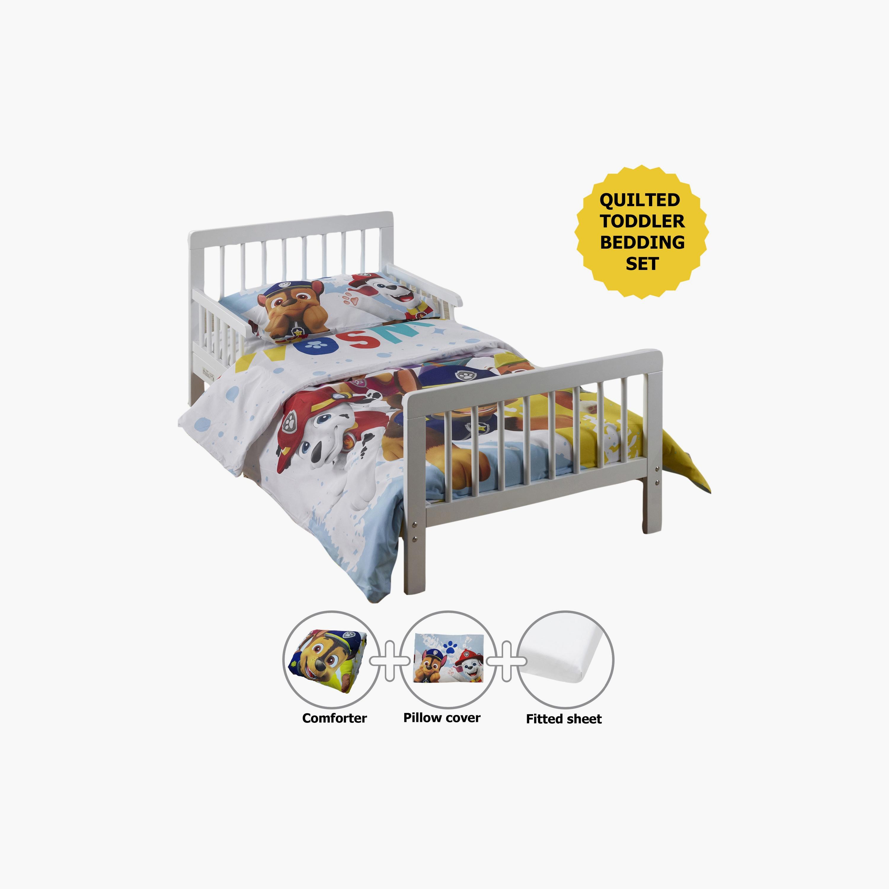 Kinder Valley 4-Piece Paw Patrol Quilted Toddler Bedding Set-baby-nursery-babybedding-image-1