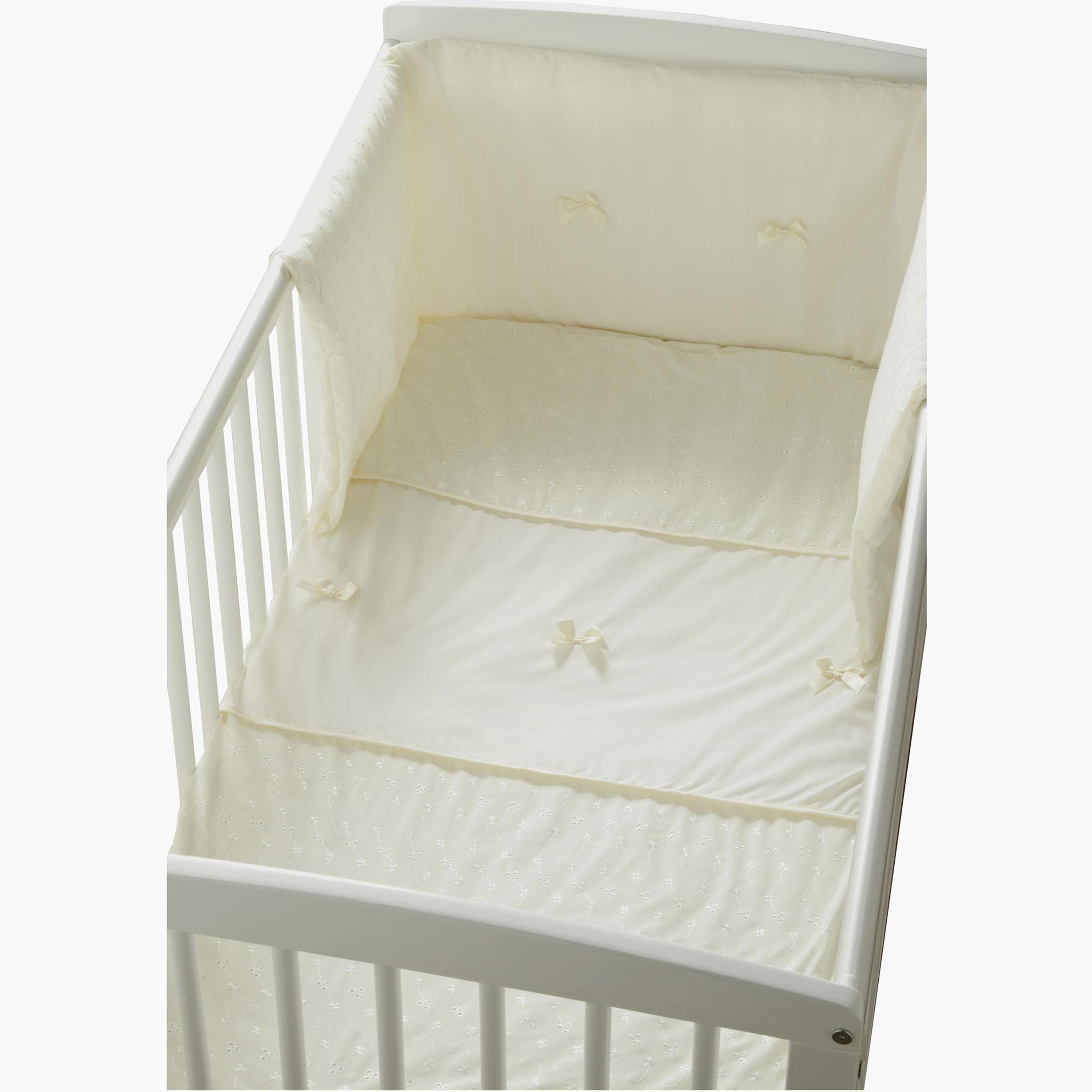 Kinder Valley BA Cream Quilt & Bumper-baby-nursery-blanketsandswaddles-blanketsandquilts-image-1
