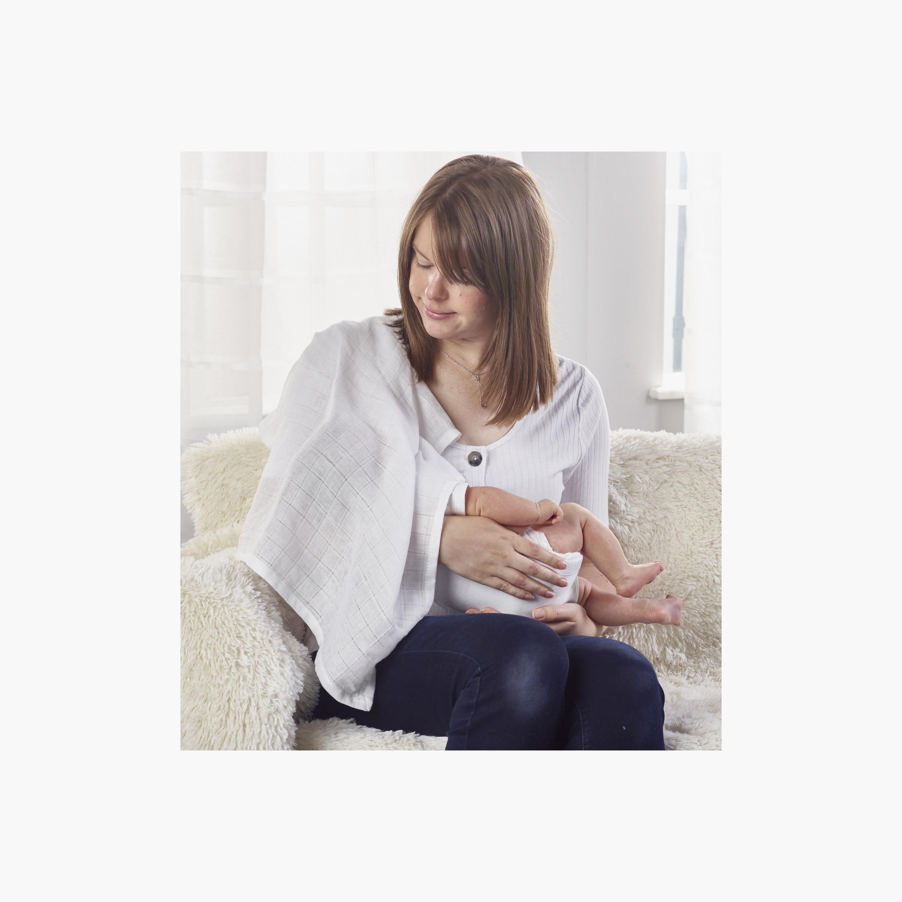Kinder Valley 3-Piece Muslin Blankets - White-baby-nursery-blanketsandswaddles-blanketsandquilts-image-5