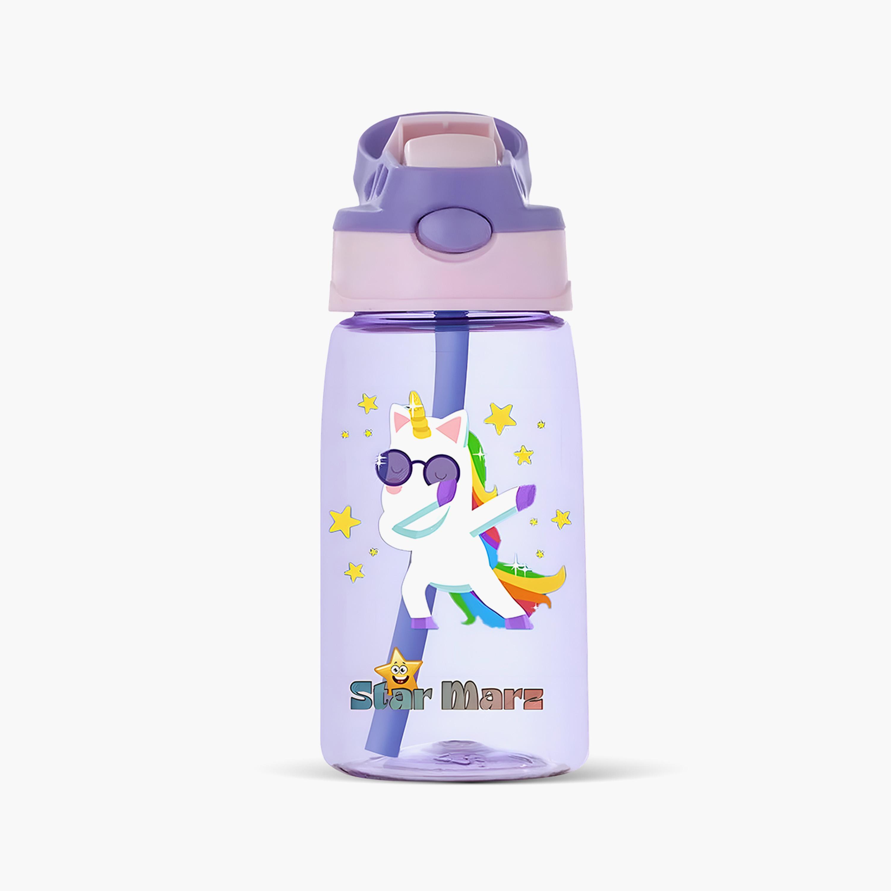 زجاجة مياه مضادة للتسرب بطبعة كرتونية من ستارمارز - 480 مل - أرجواني-school-waterbottles-image-1